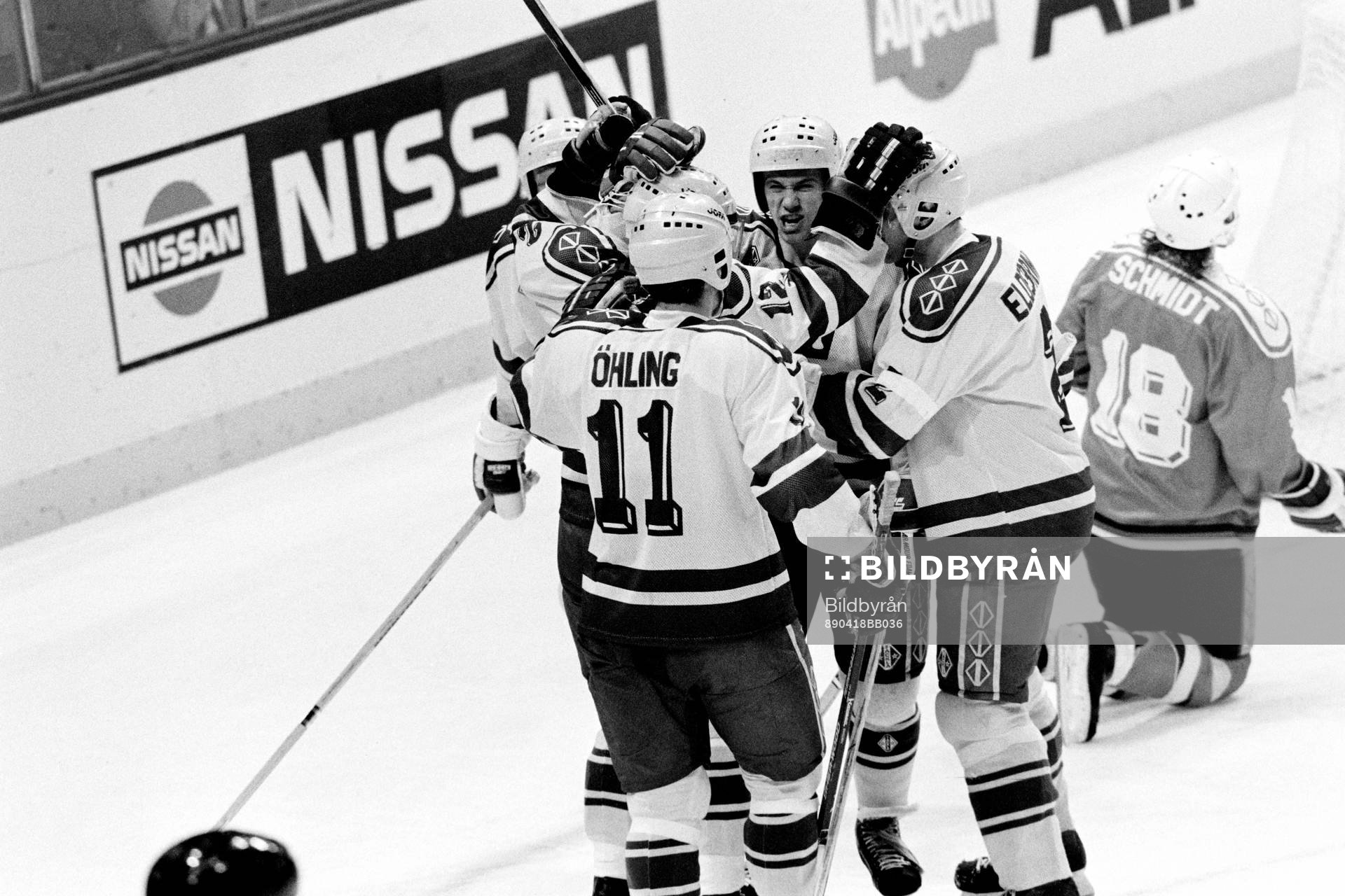 Ishockey, VM, Sverige - Västtyskland, 3-3
