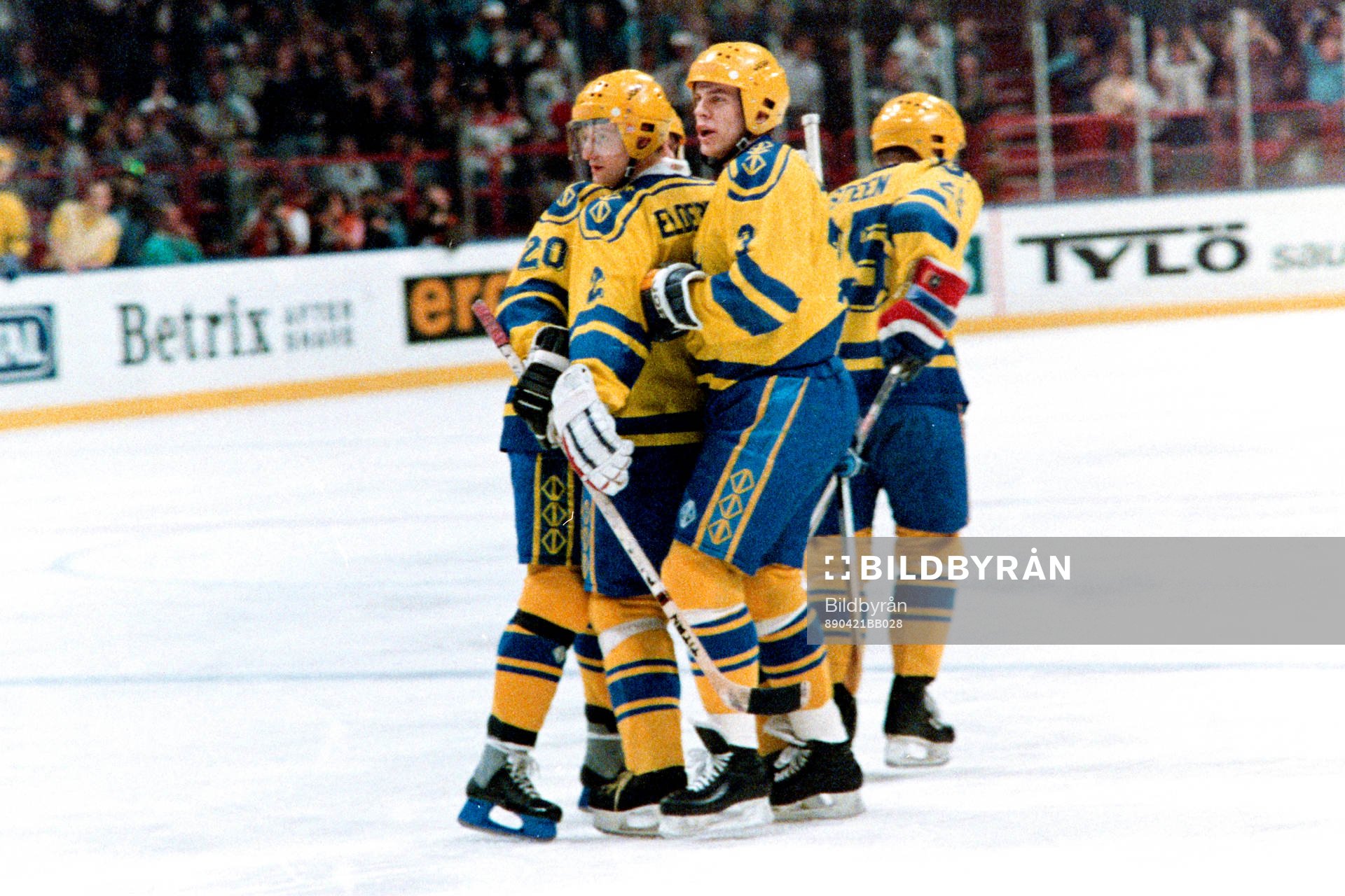 Anders Eldebrink och Tommy Albelin, Sverige