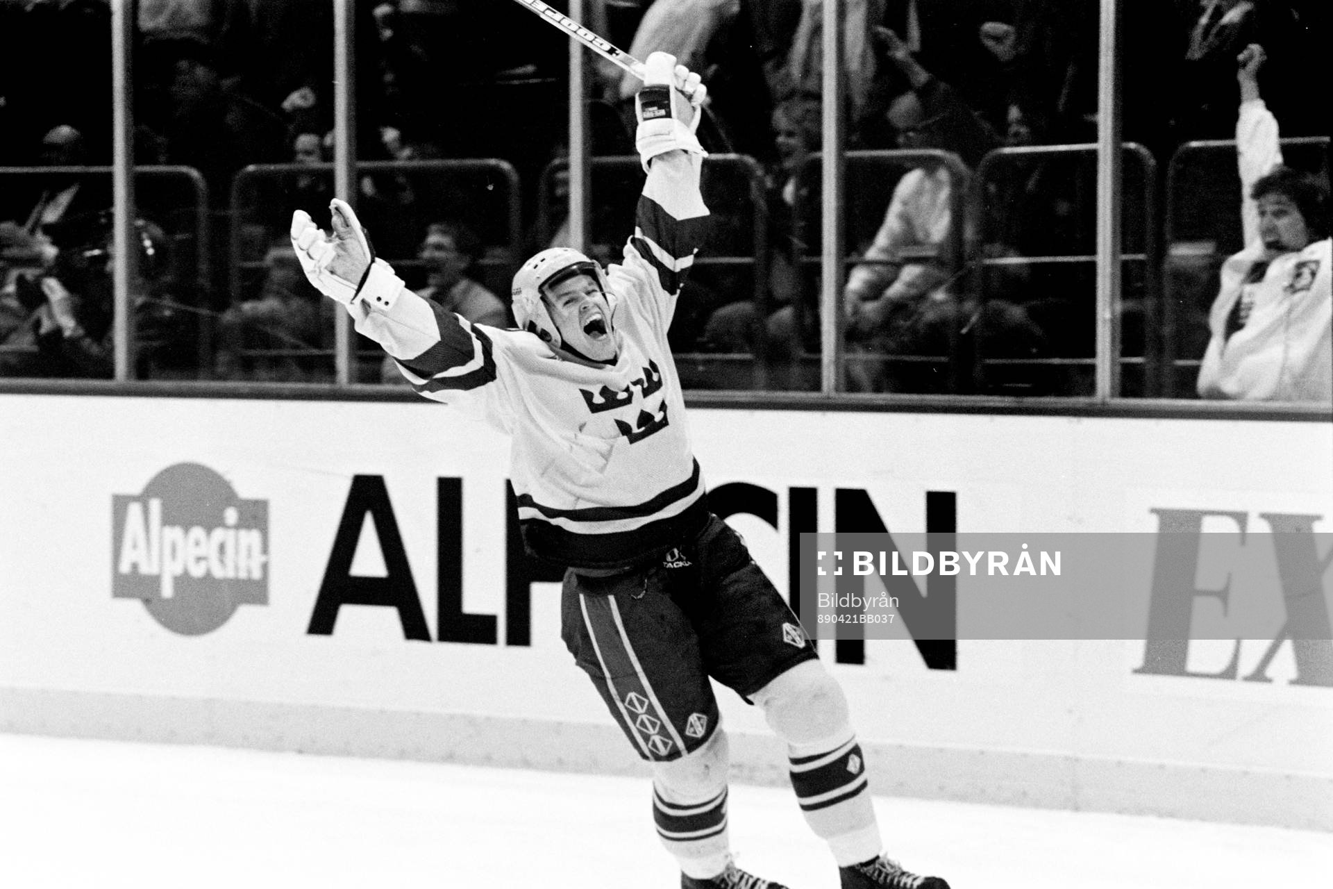 Johan Strömwall, Sverige fri med Grant Fuhr, målvakt i