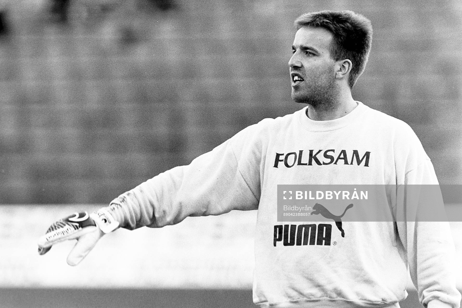 Fotboll, Allsvenskan, AIK - Örebro, 0-0: Joacim Sjöström, målvakt i AIK.
