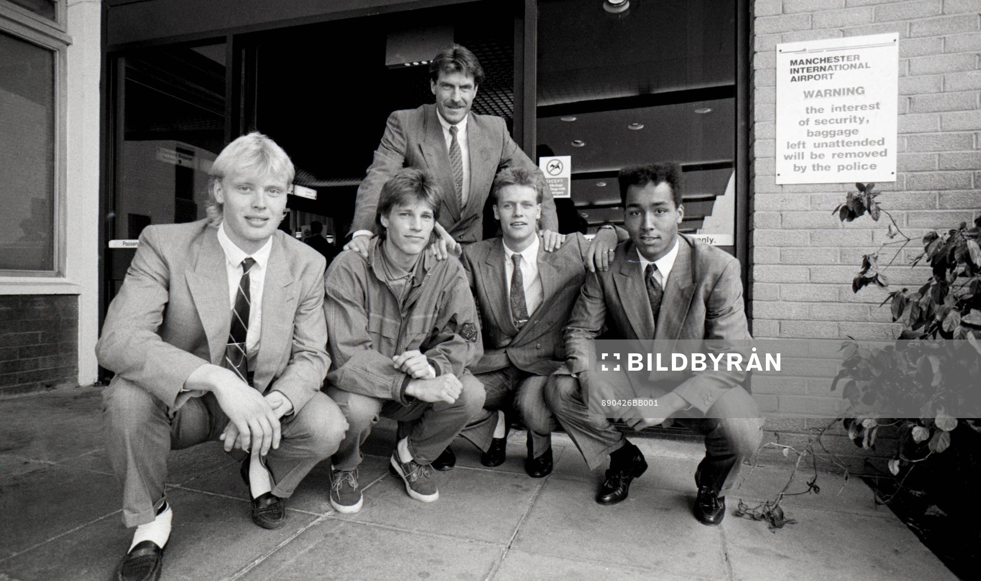 Klas Ingesson, Jens Fjellström, Niclas Nylén och Martin