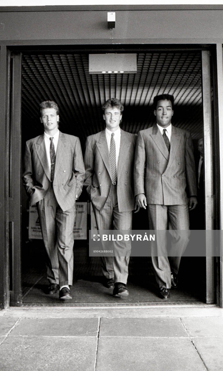 Niclas Nylén, Roger Ljung och Martin Dahlin
