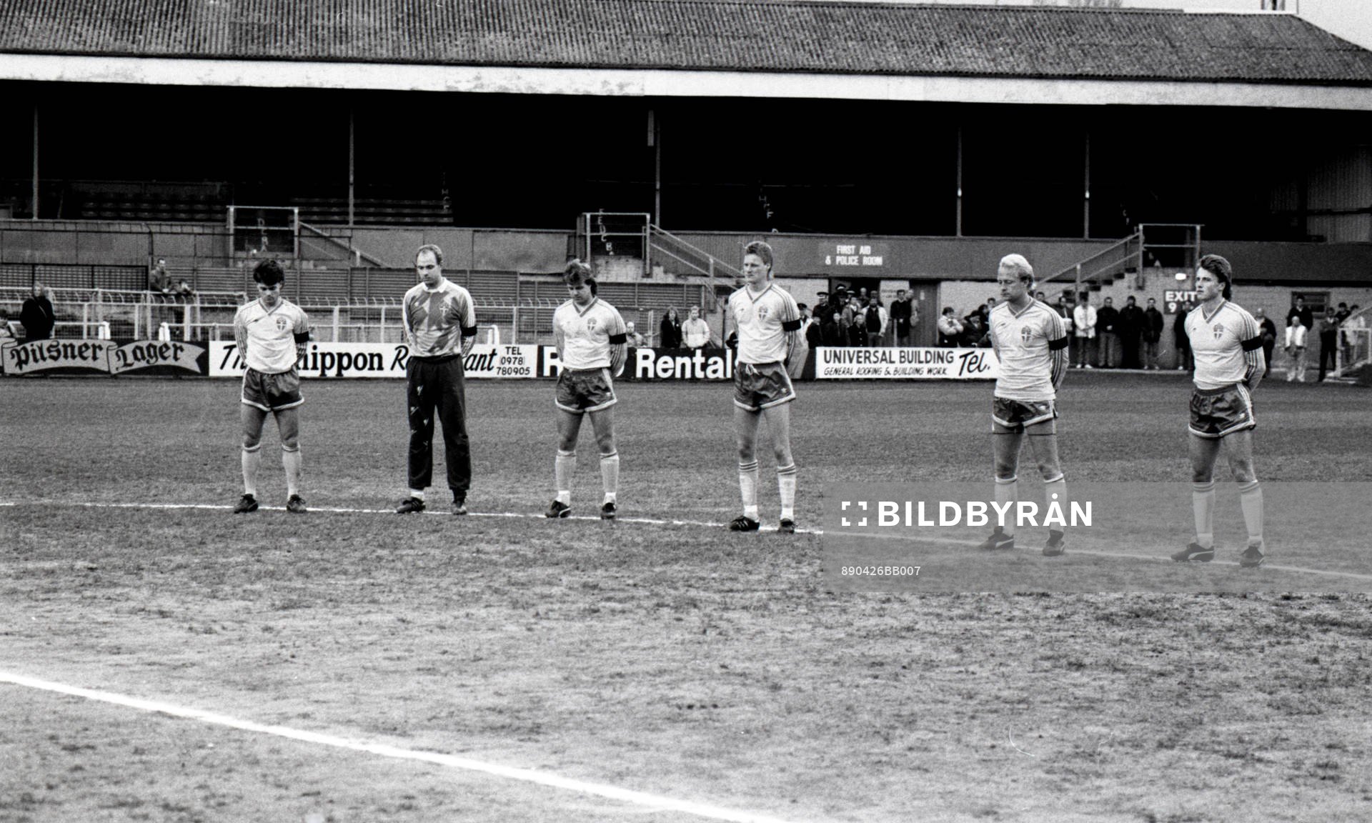 Anders Limpar, Thomas Ravelli, Roland Nilsson, Peter Lönn,