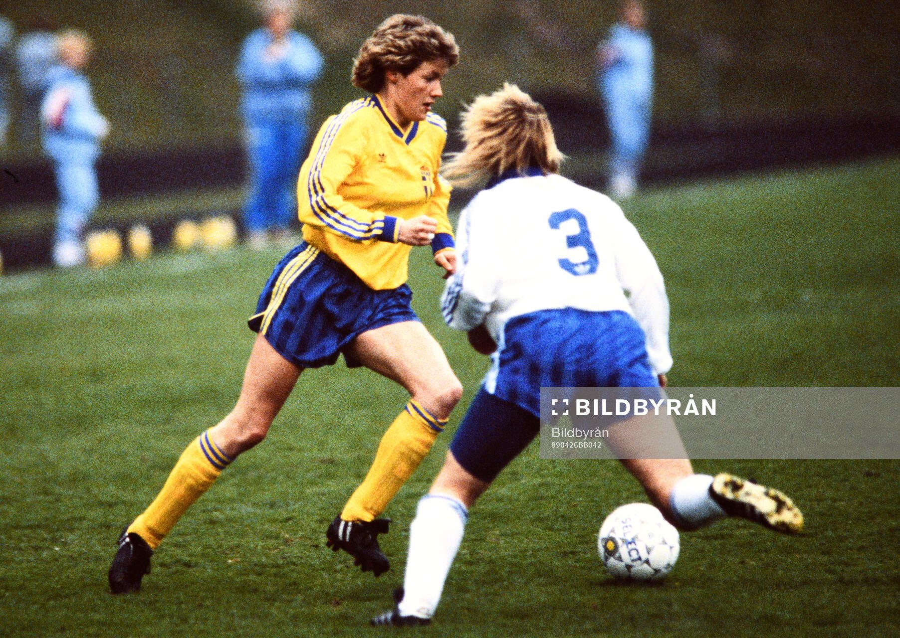 Fotboll, Dam, Landskamp, Sverige - Finland 4-1 (Bromölla