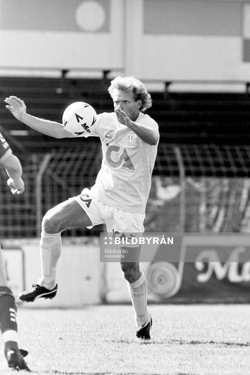 Fotboll, Allsvenskan, Örgryte - Malmö FF, 1-1: Håkan Lindman, Malmö.