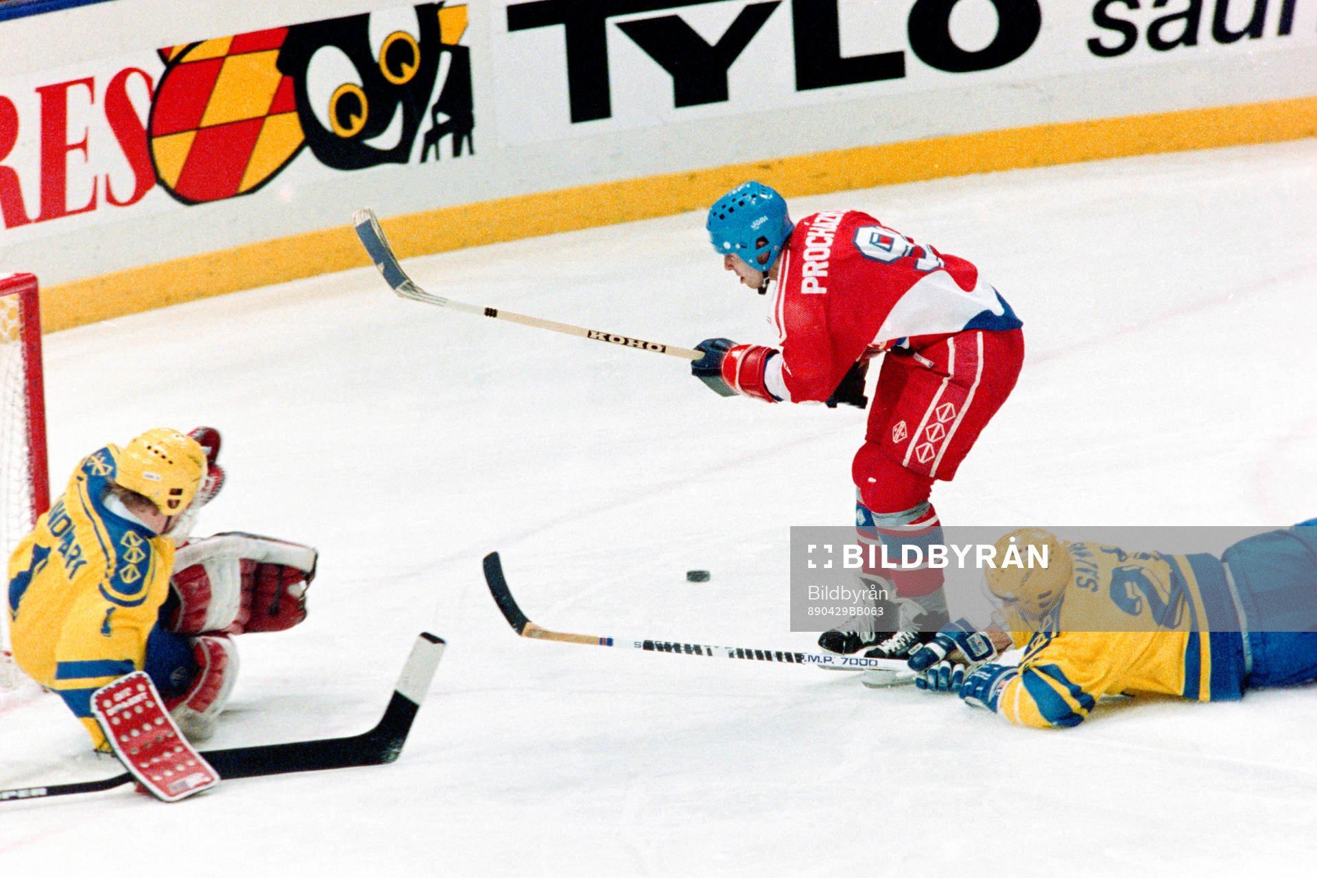 Frantisek Prochazka, Tjeckoslovakien mellan sveriges