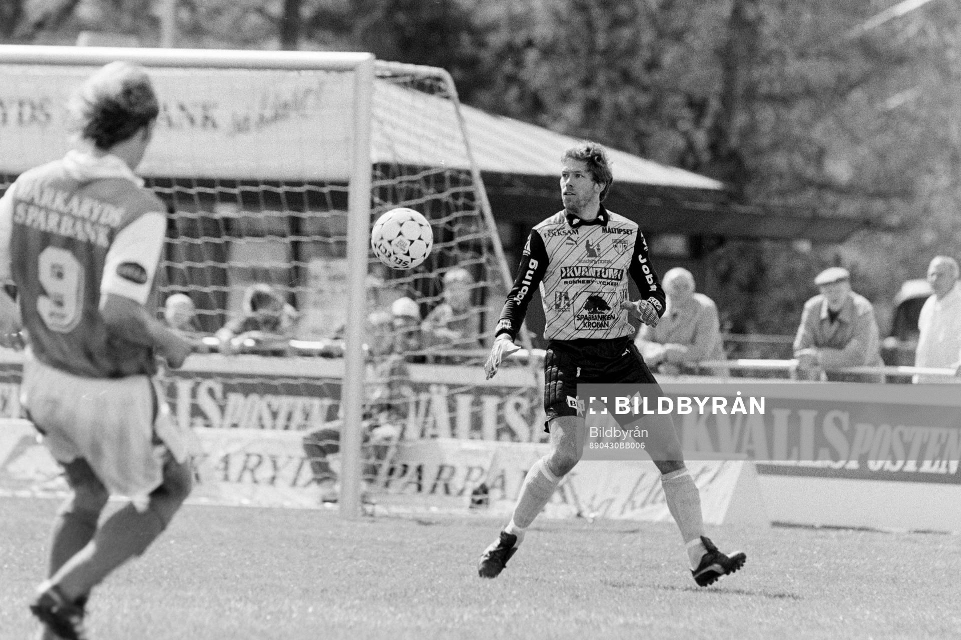 Glenn Sevestedt, målvakt i Karlskrona