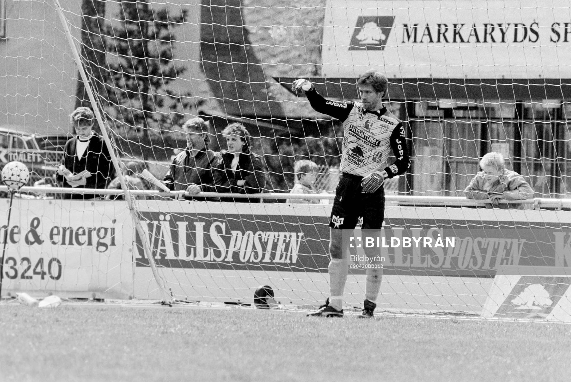 Glenn Sevestedt, målvakt i Karlskrona