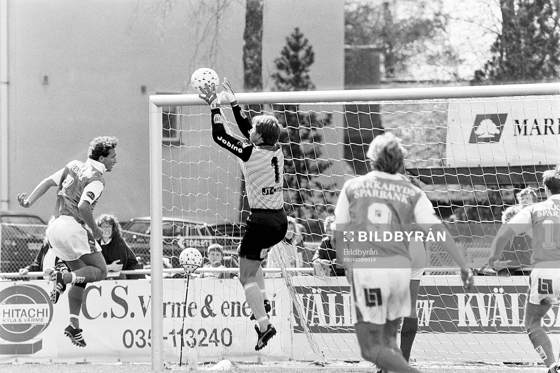 Glenn Sevestedt, målvakt i Karlskrona