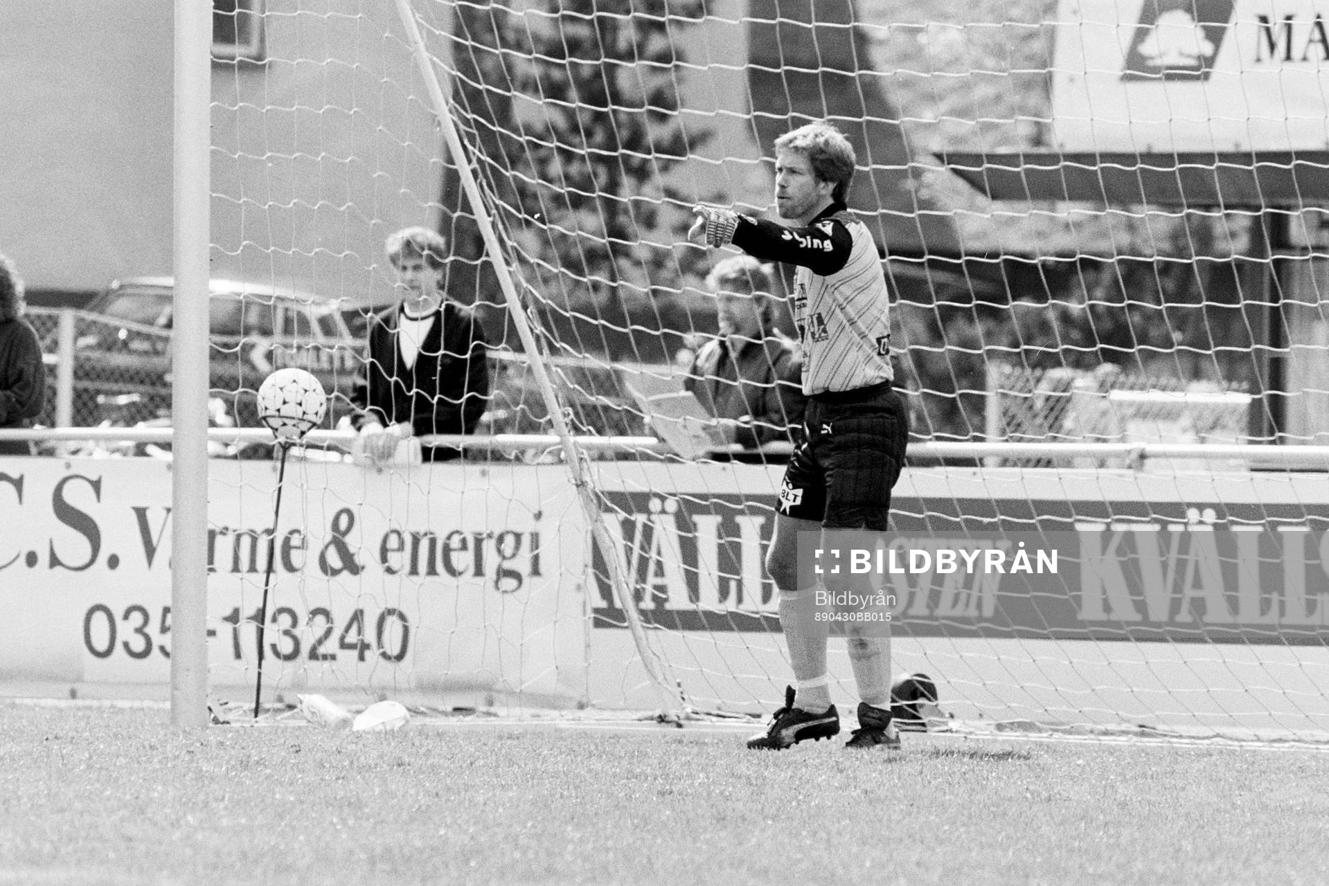 Glenn Sevestedt, målvakt i Karlskrona