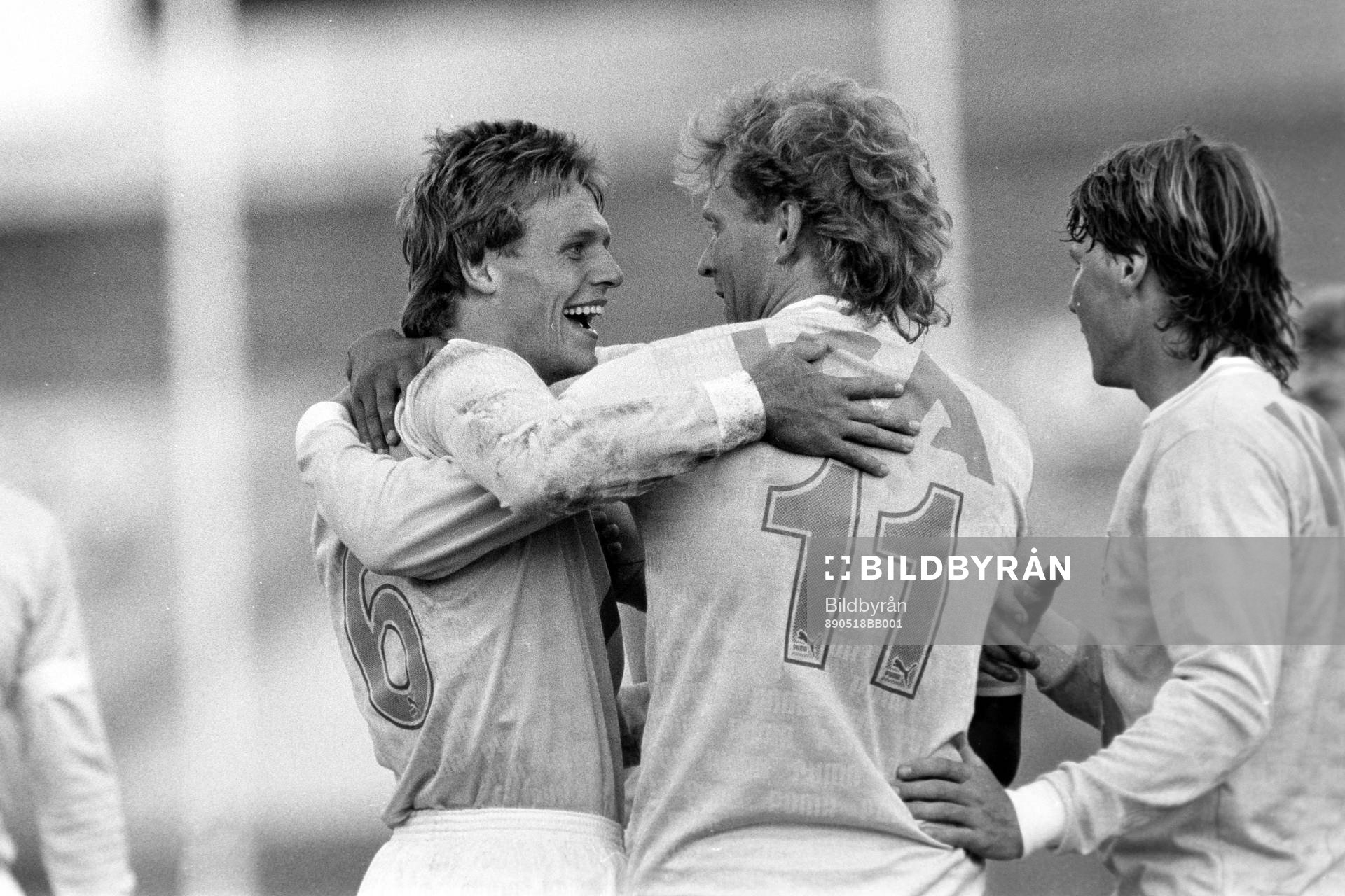 Niclas Larsson och Håkan Lindman, Malmö jublar