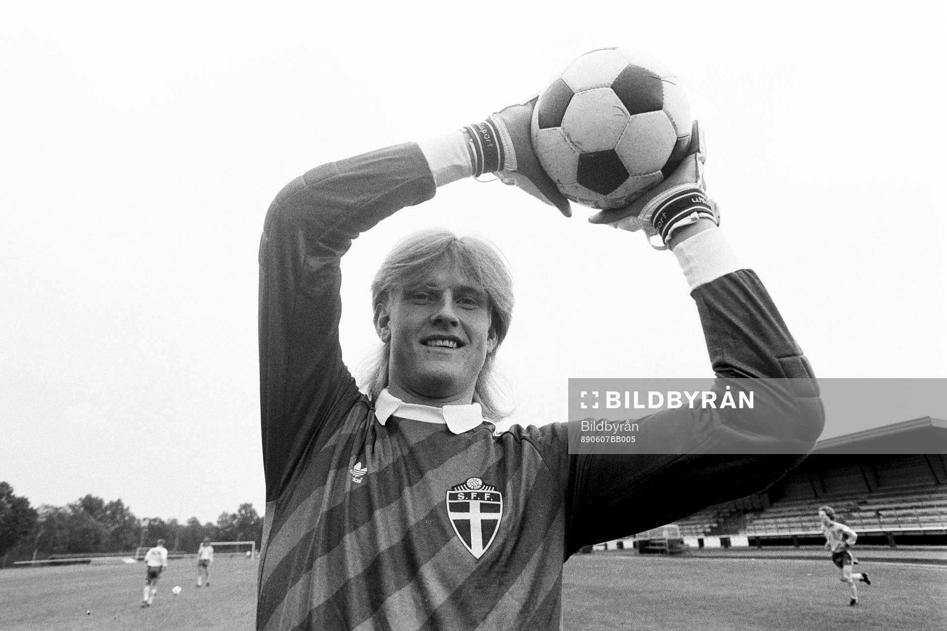 Sveriges målvakt Mats Svensson