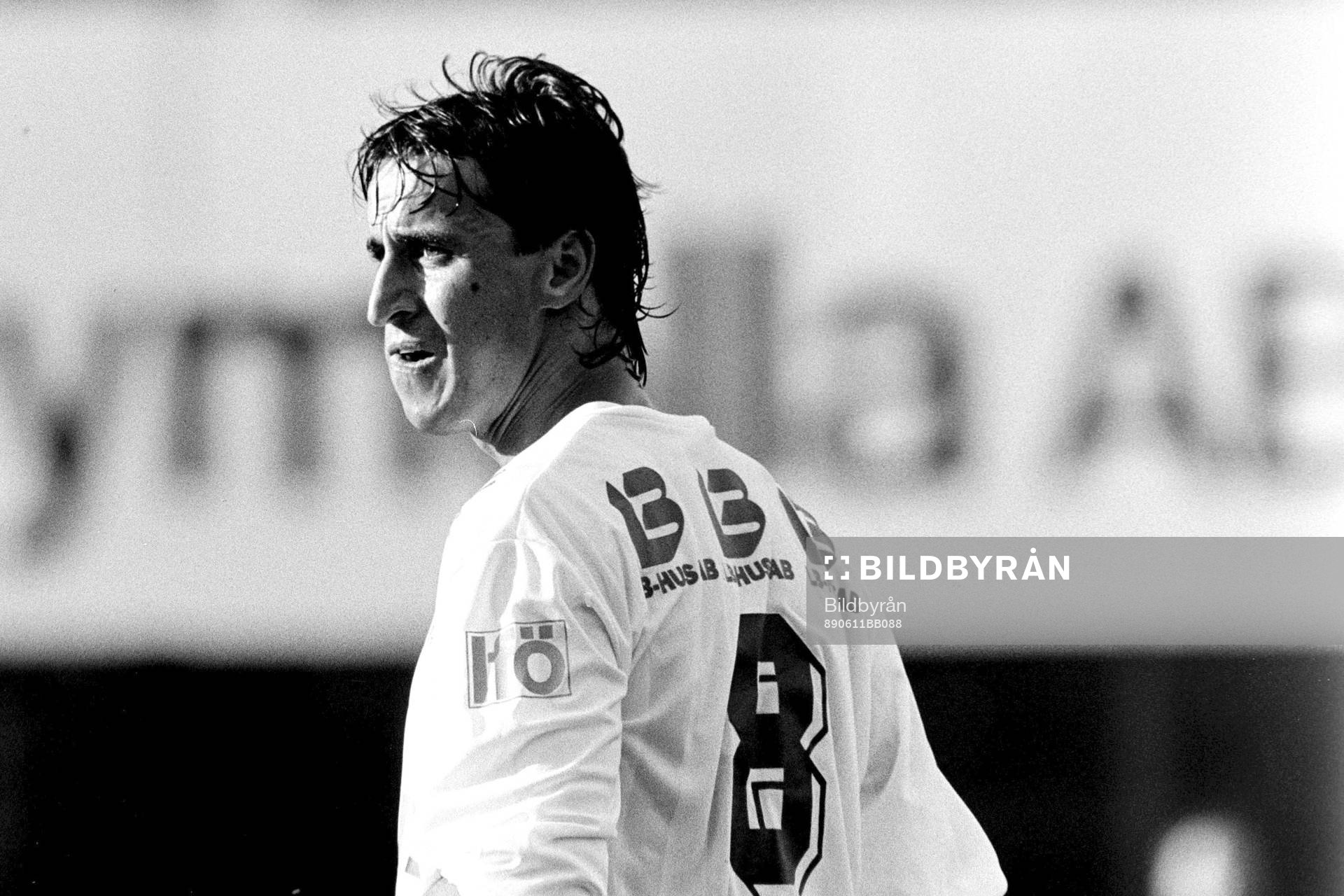 Fotboll, Div 1 Södra, Bromölla - Trelleborg, 2-2: Deval Eminovski, Bromölla.