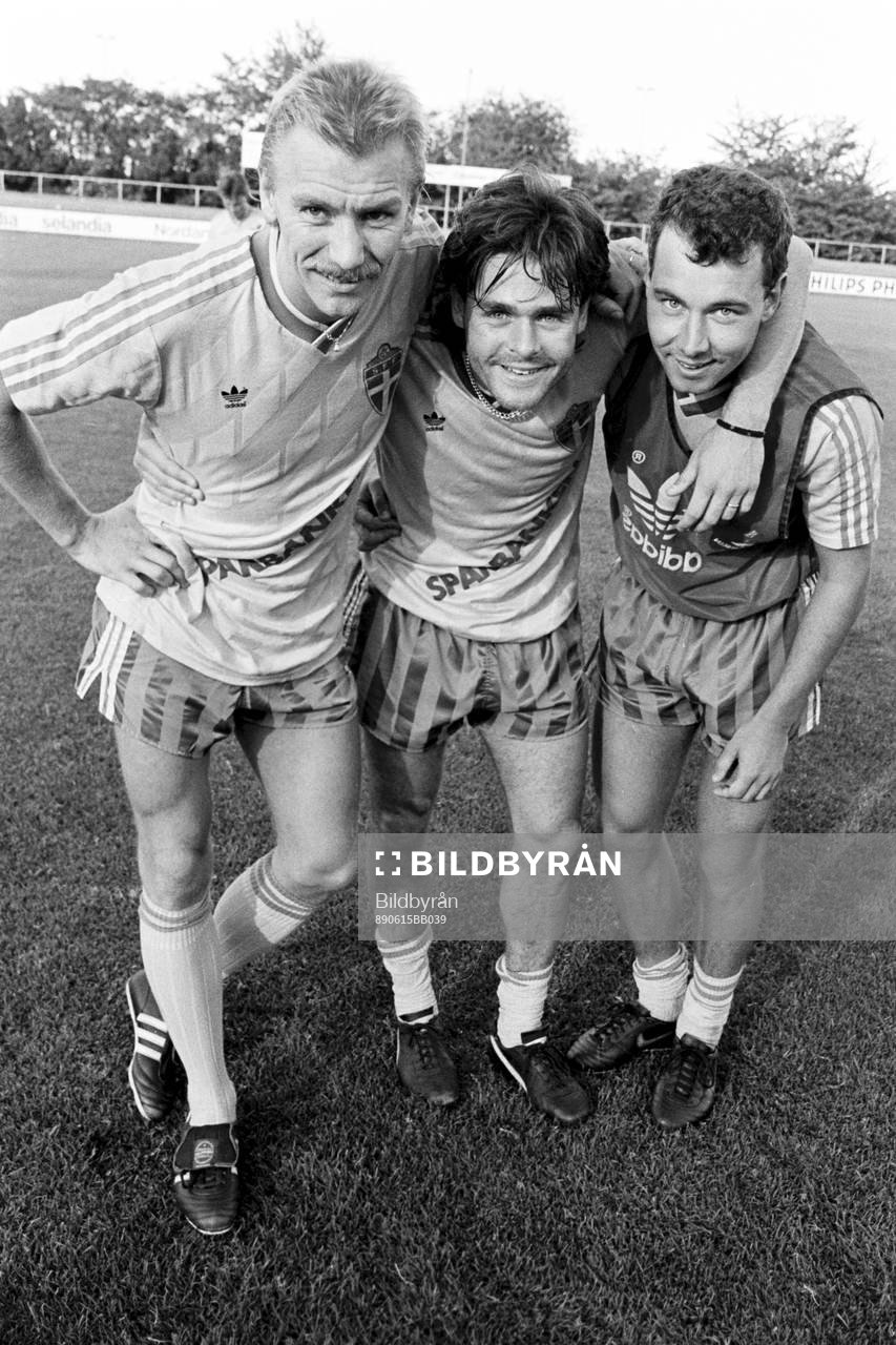 Jan Hellström, Anders Limpar och Stefan Rehn
