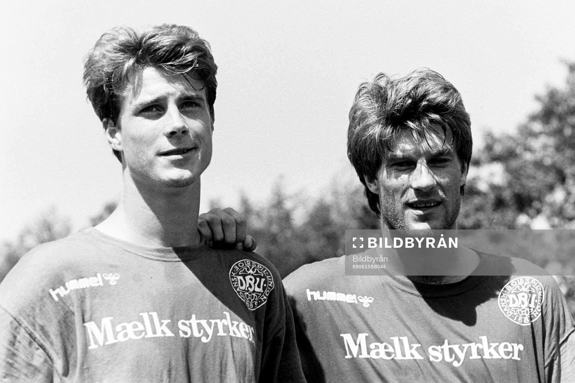 Brian och Michael Laudrup, Danmark