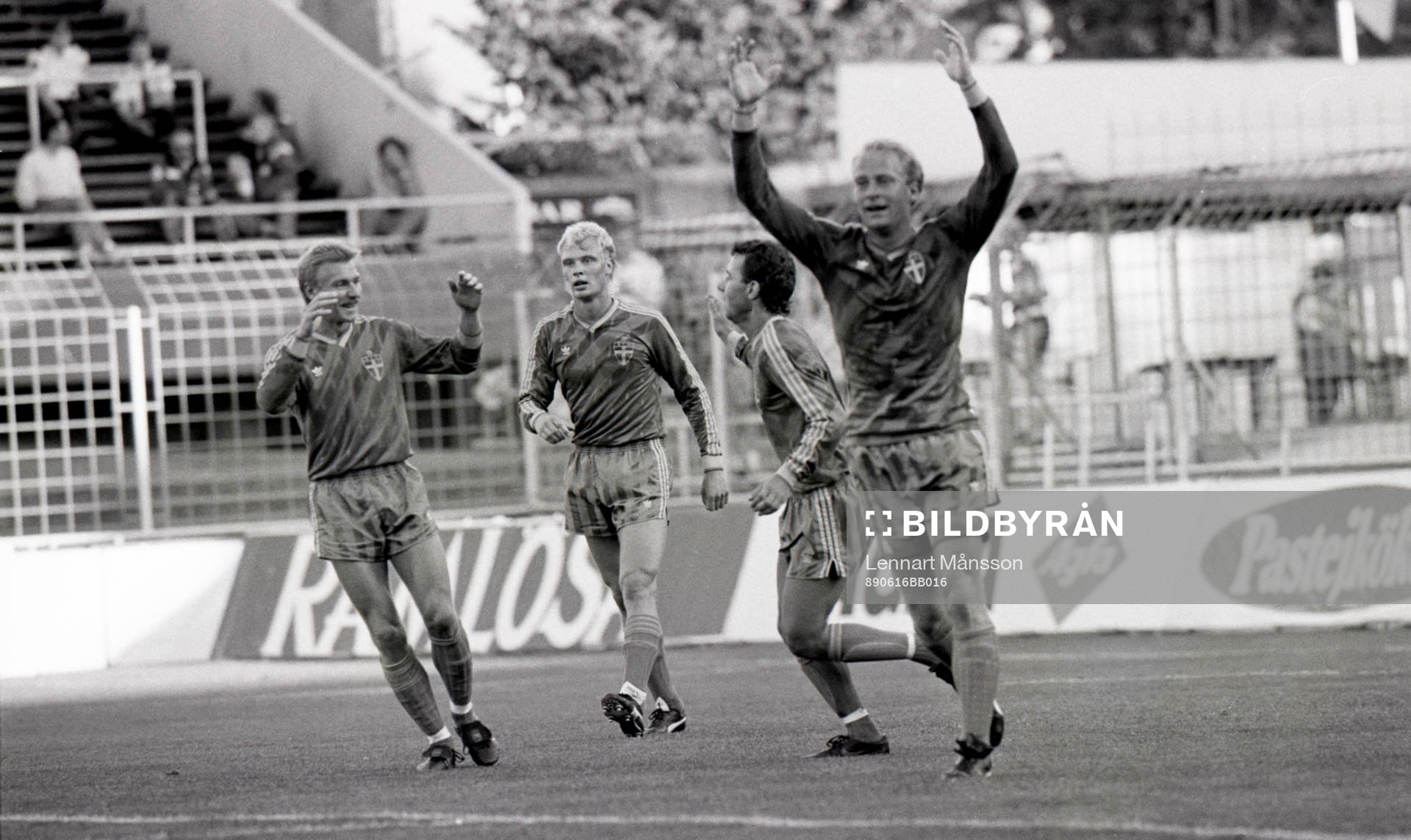 Jan Hellström, Klas Ingesson, Stefan Rehn och Mats