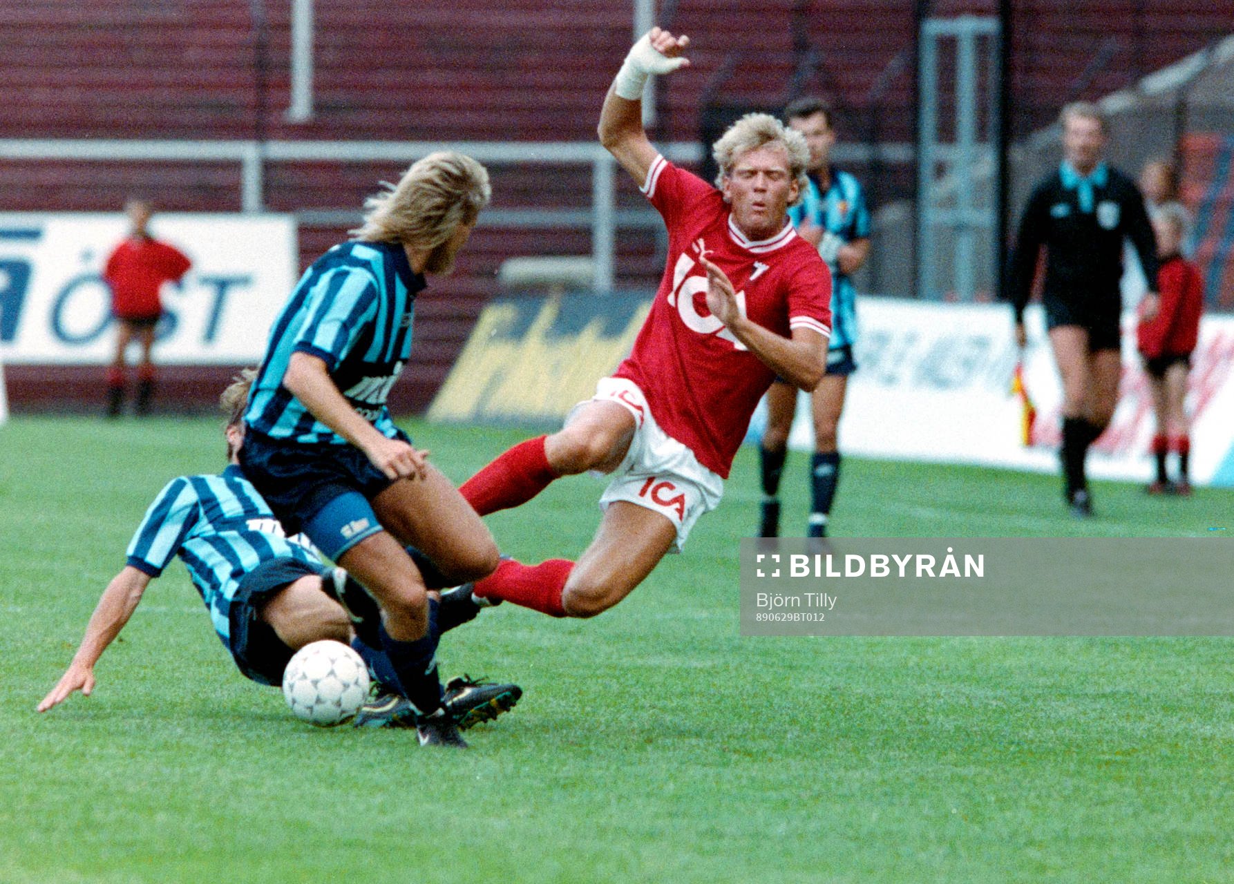 Fotboll, Svenska Cupen, Final, Malmö FF - Djurgården, 3-0: Håkan Lindman, Malmö stoppas.