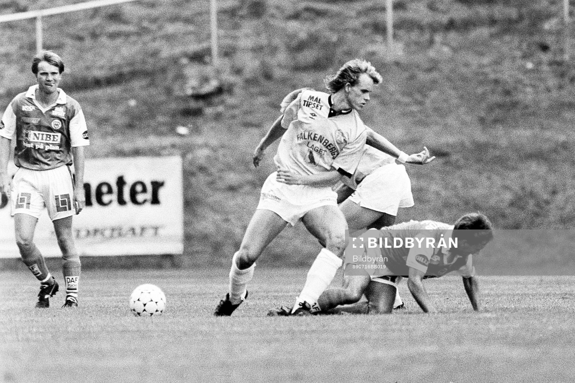 Henrik Bertilsson, Falkenberg i kamp om bollen