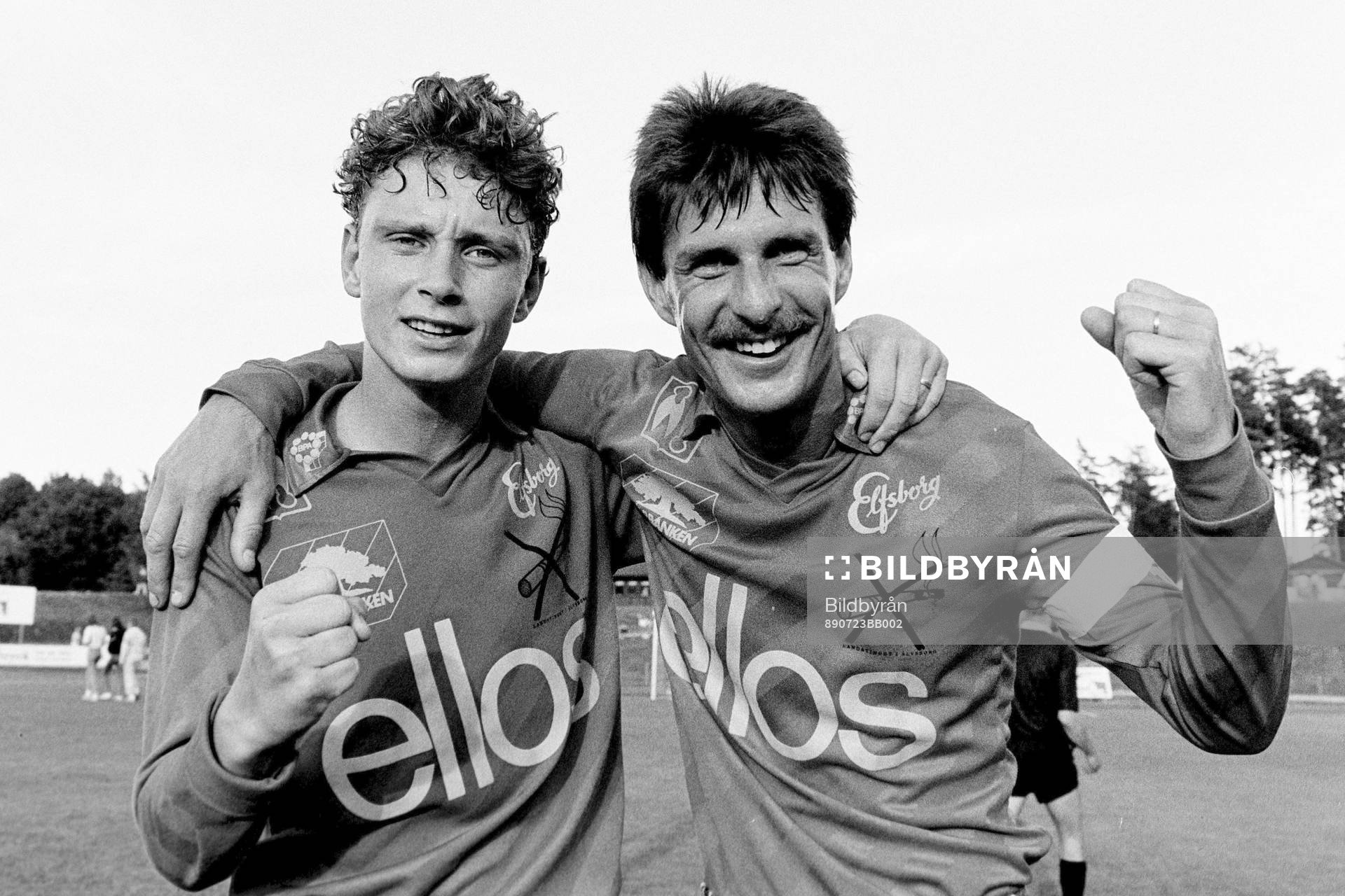 Elfsborgs målskyttar Stefan Andreasson och Lennart