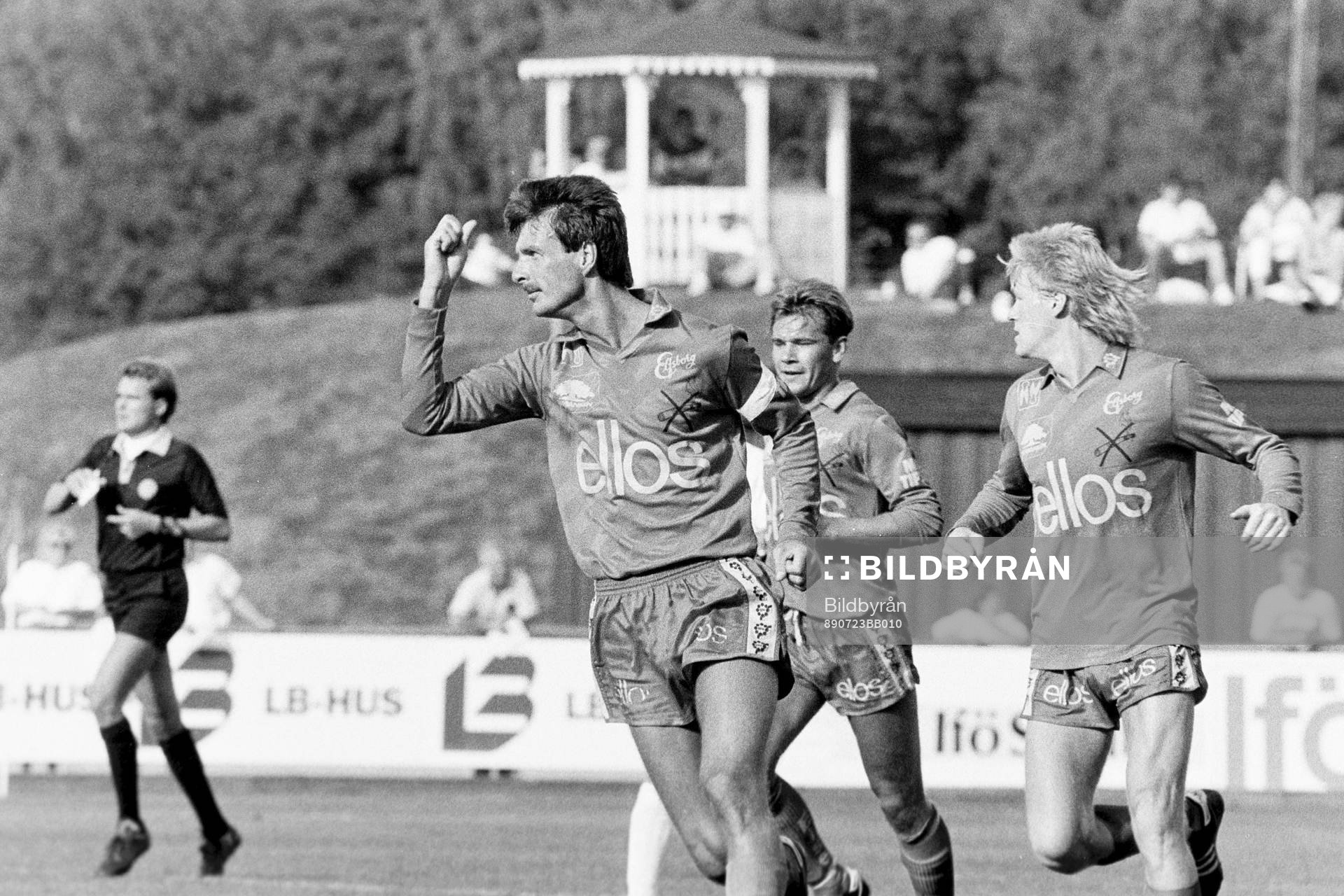 Elfsborgs Lennart Johansson jublar