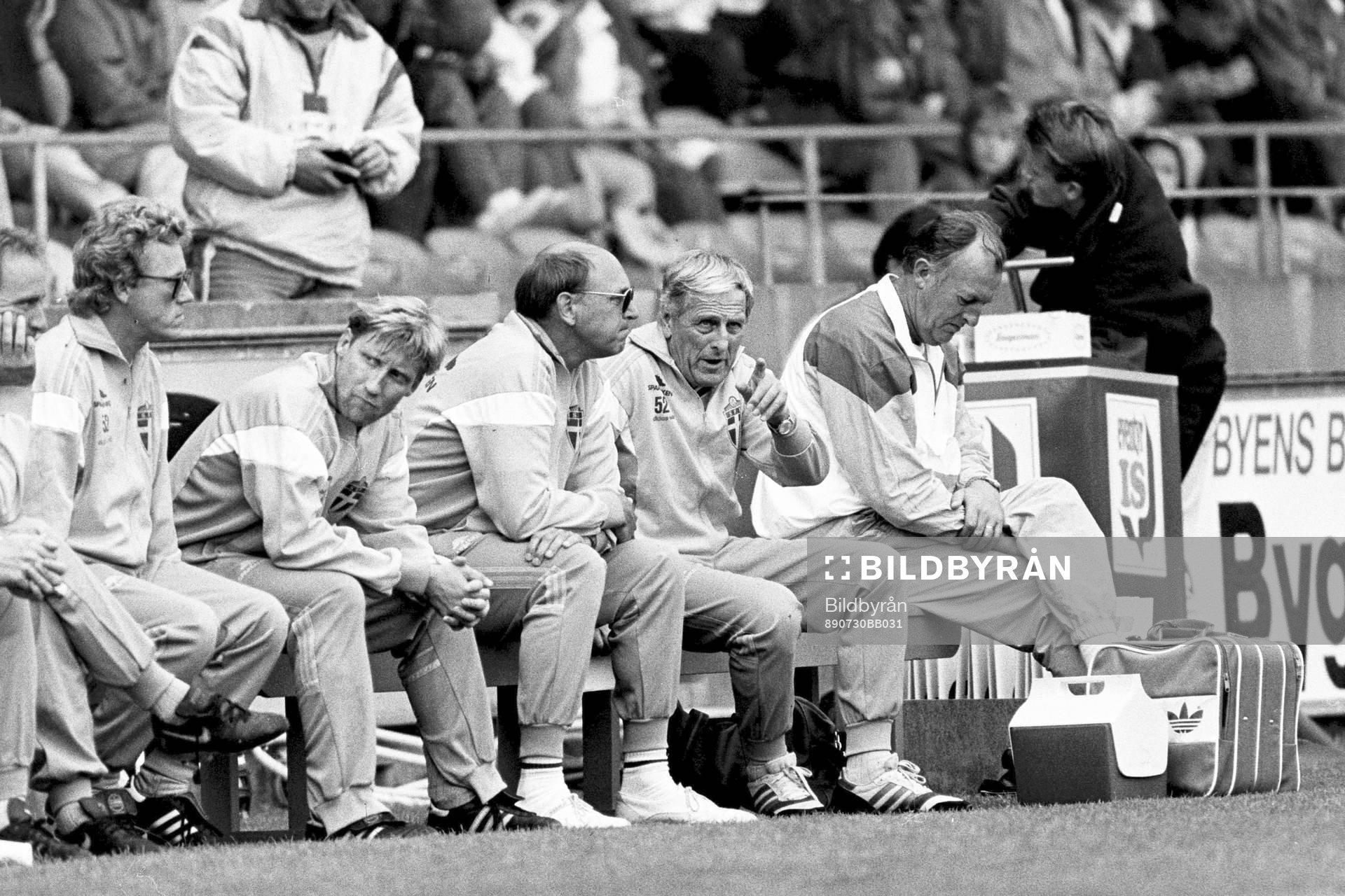 Lars Arnesson och Georg Ericson, förbundskaptener i Sverige