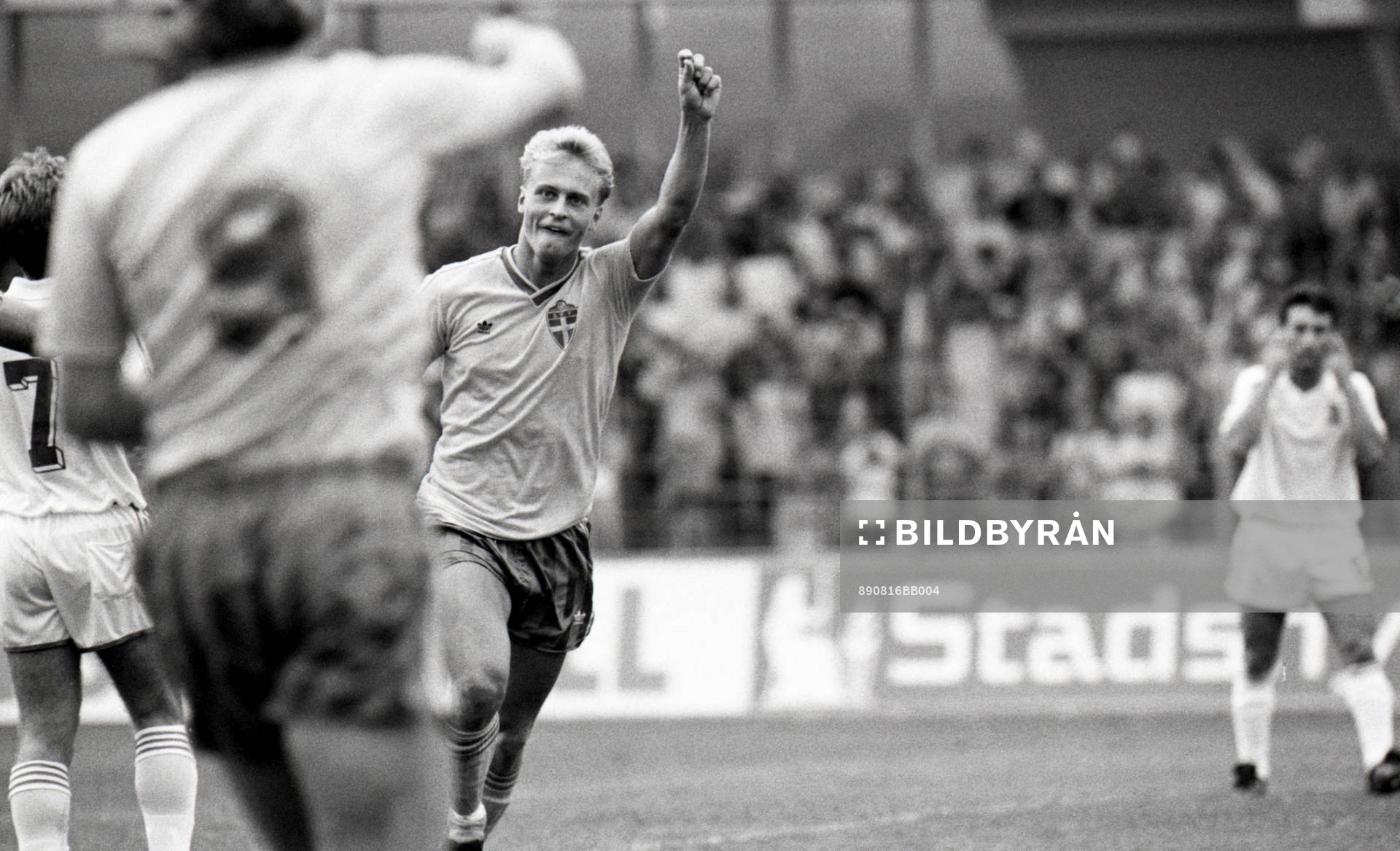 Jonas Thern, Sverige, jubel, glädje