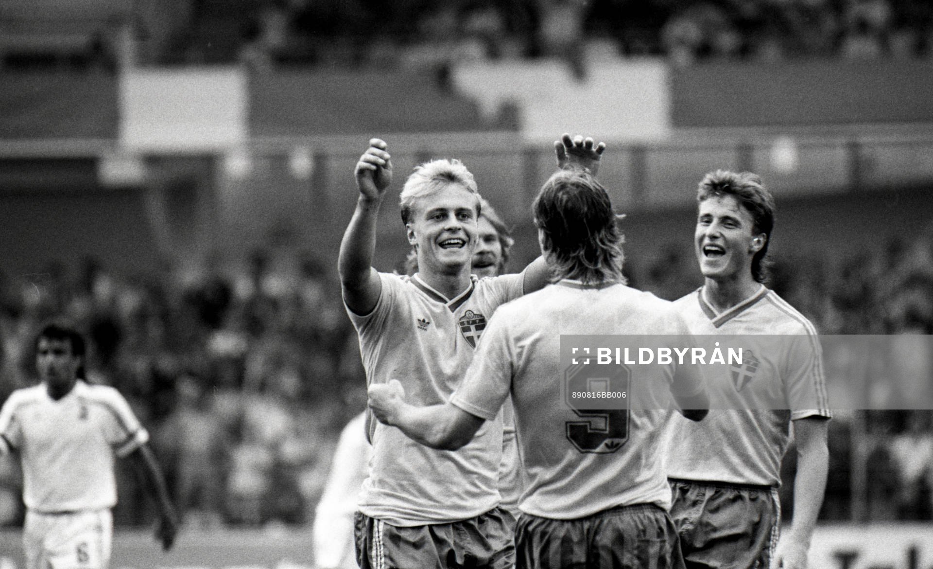 Jonas Thern, Sverige, jubel, glädje