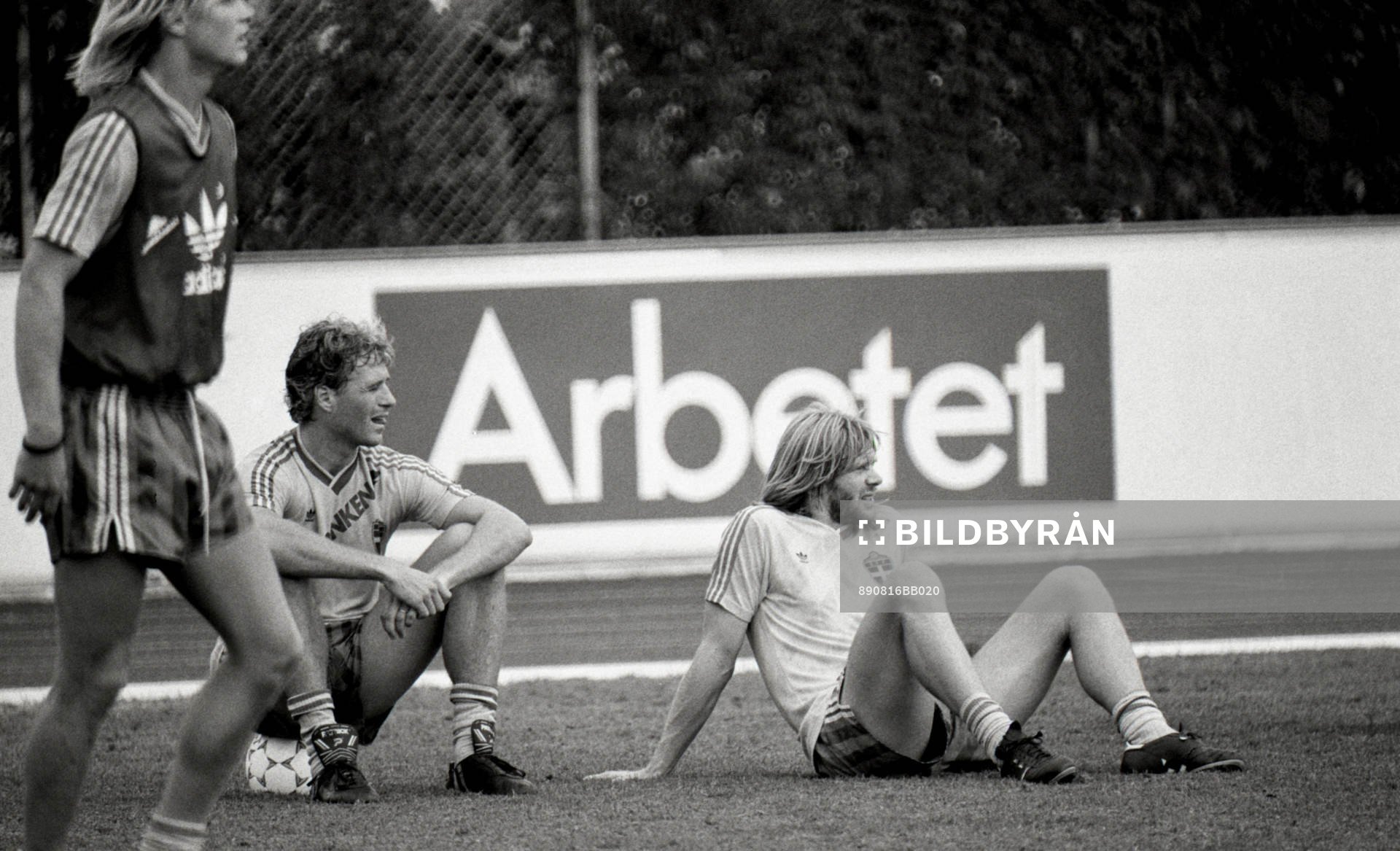 Glenn Hysén och Glenn Strömberg, Sverige