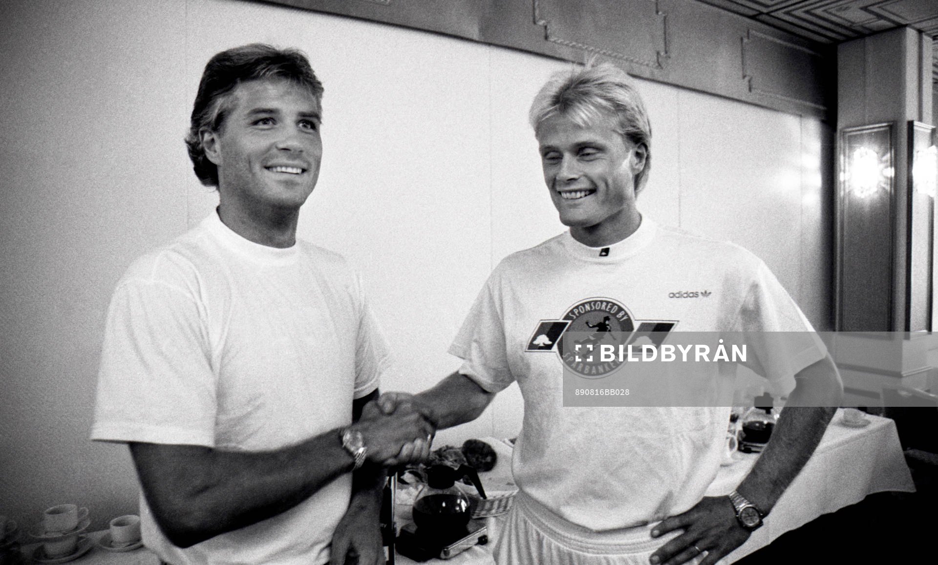 Glenn Hysén och Peter Larsson, Sverige