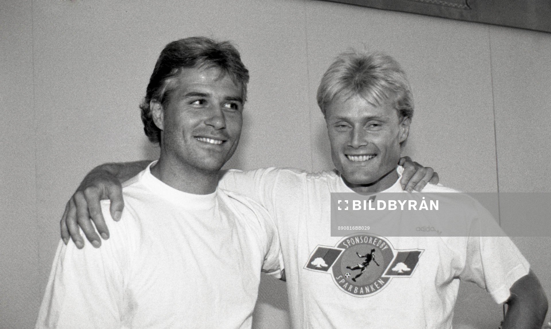 Glenn Hysén och Peter Larsson, Sverige