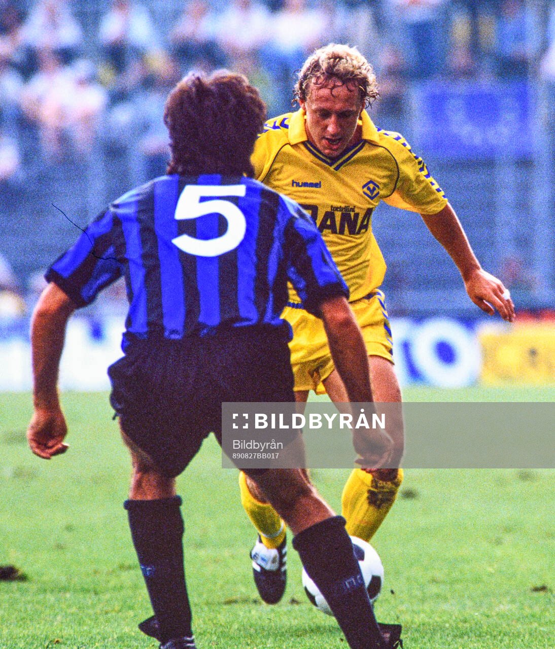 Football, Serie A, Atalanta - Verona: Verona’s Robert Prytz.