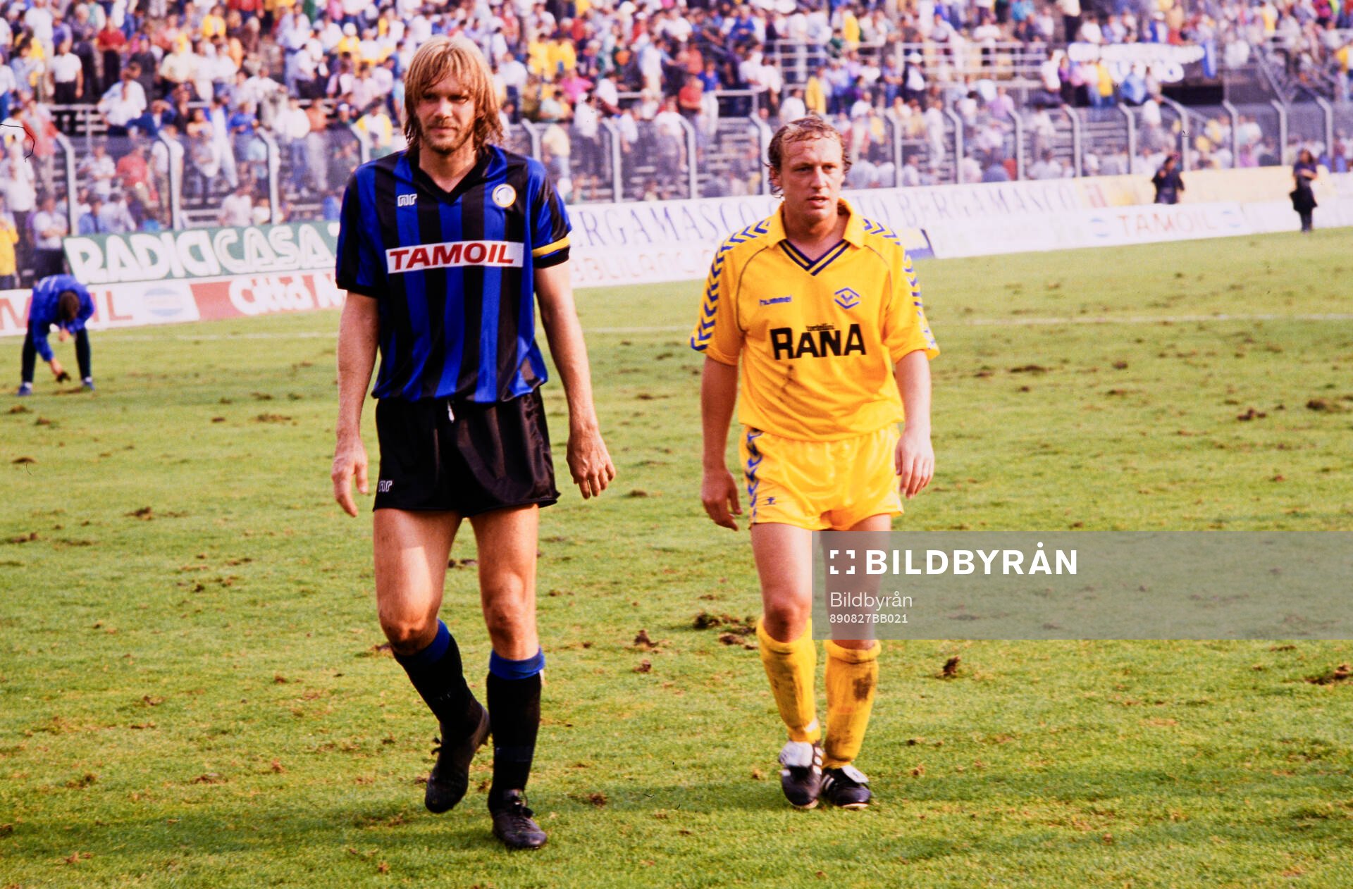 Atalanta’s Glenn Strömberg and Verona’s Robert Prytz