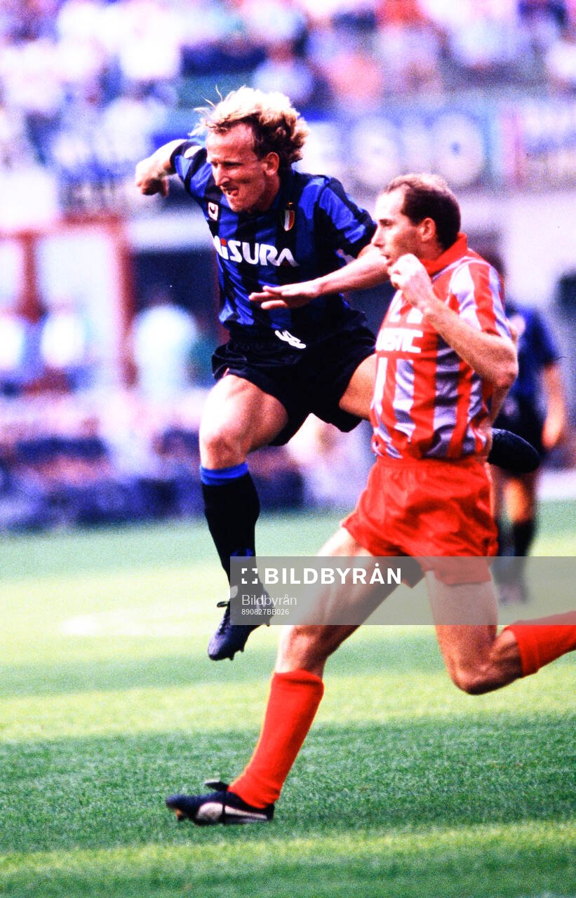 Andreas Brehme of Inter