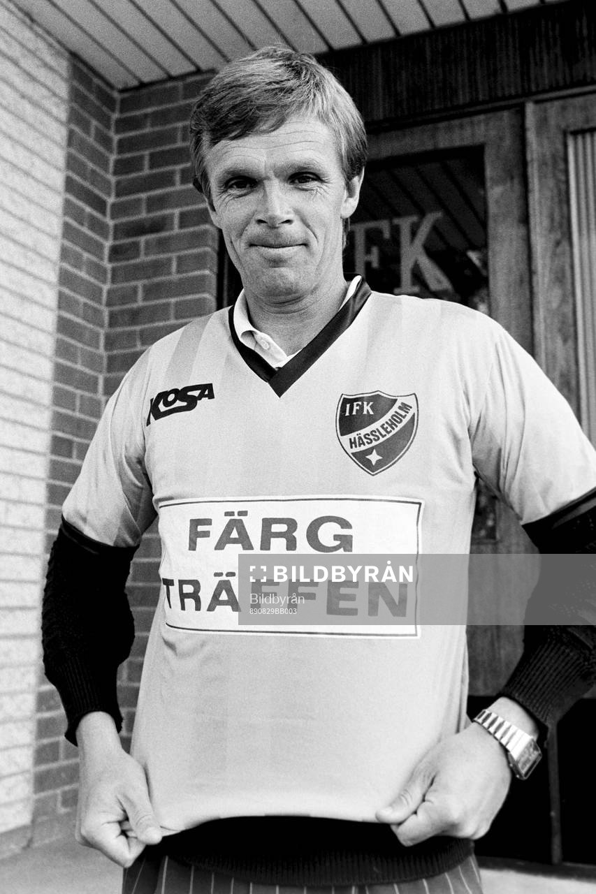 Anders Linderoth, ny tränare i IFK Hässleholm drar på