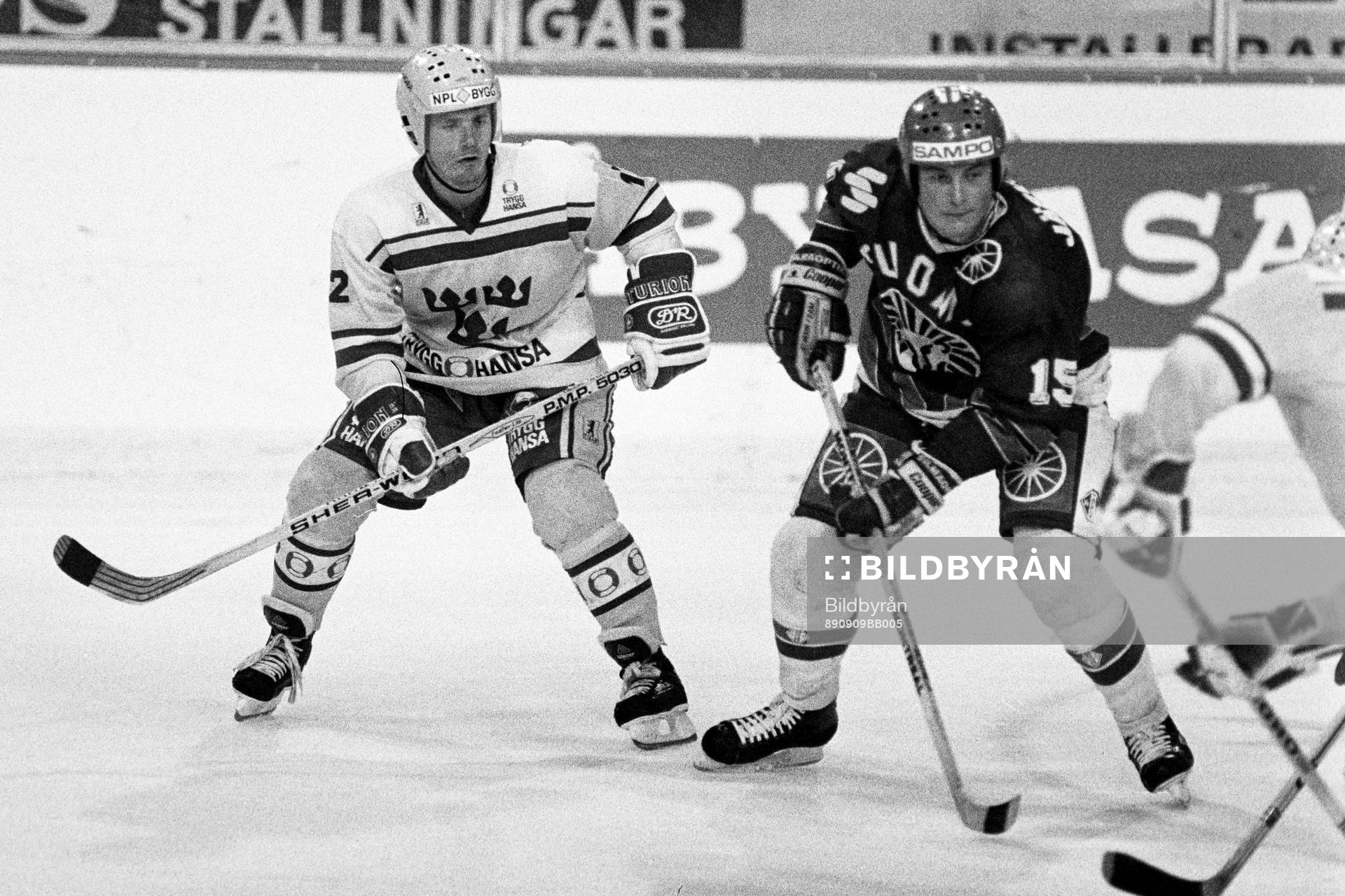 Håkan Loob, Sverige och Hannu Järvenpää, Finland