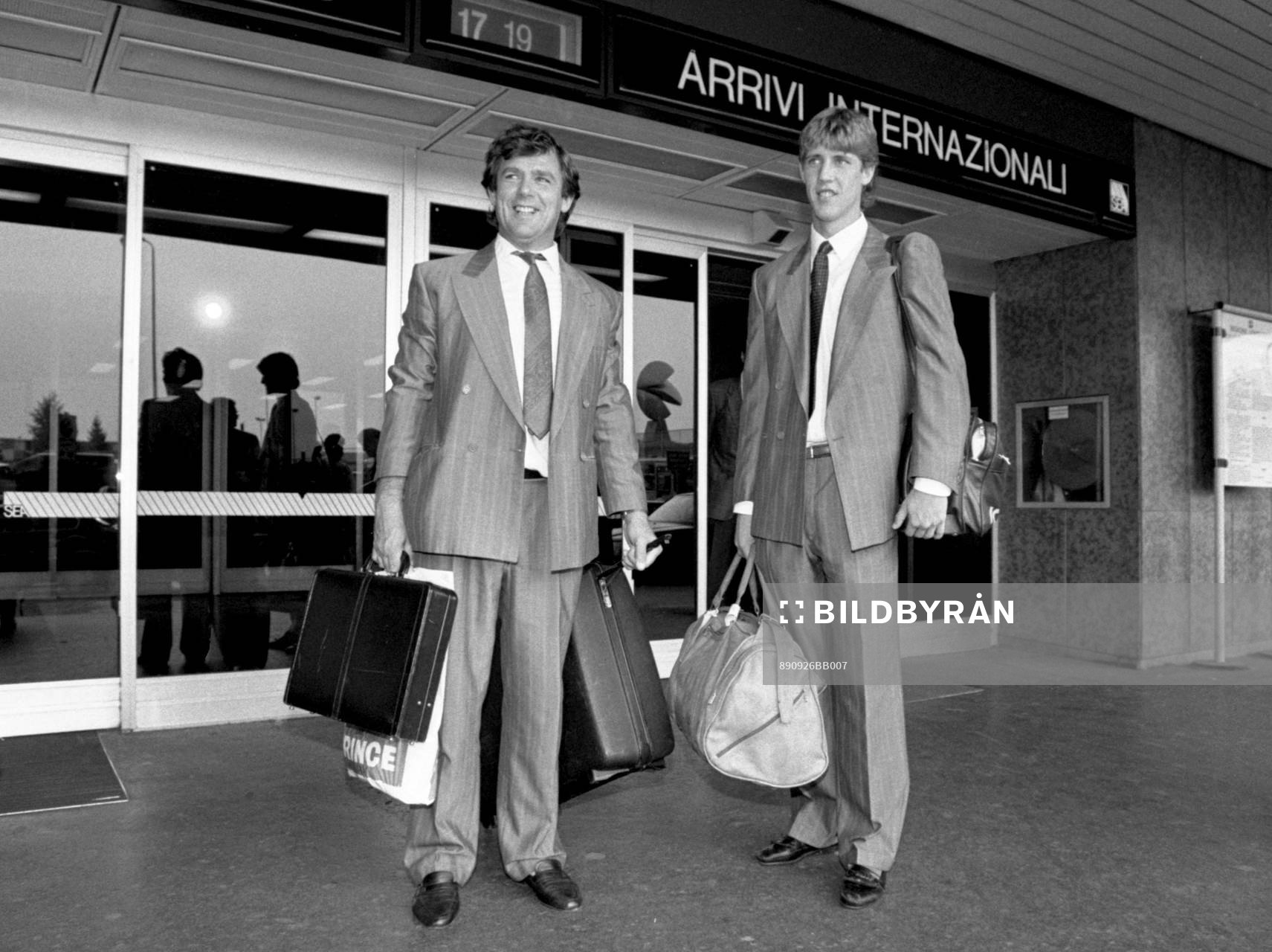Harry Jönsson och sonen Anders Jönsson