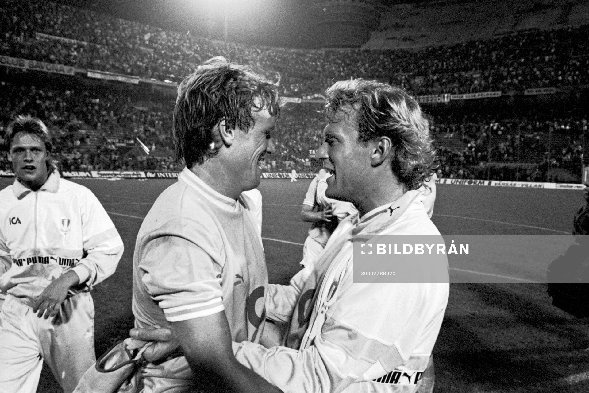 Leif Engqvist och Håkan Lindman jublar