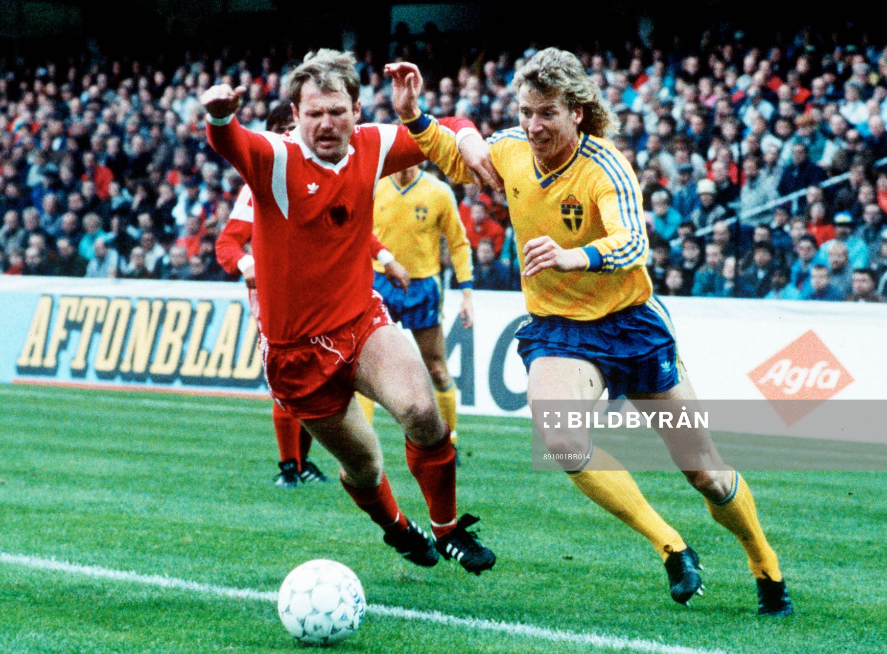 Fotboll, Sverige - Albanien, Johnny Ekström, Sverige