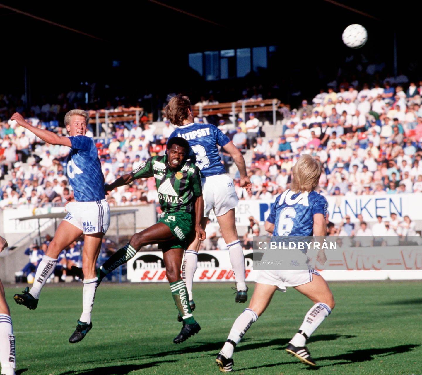 Fotboll, Halmstad - Gais