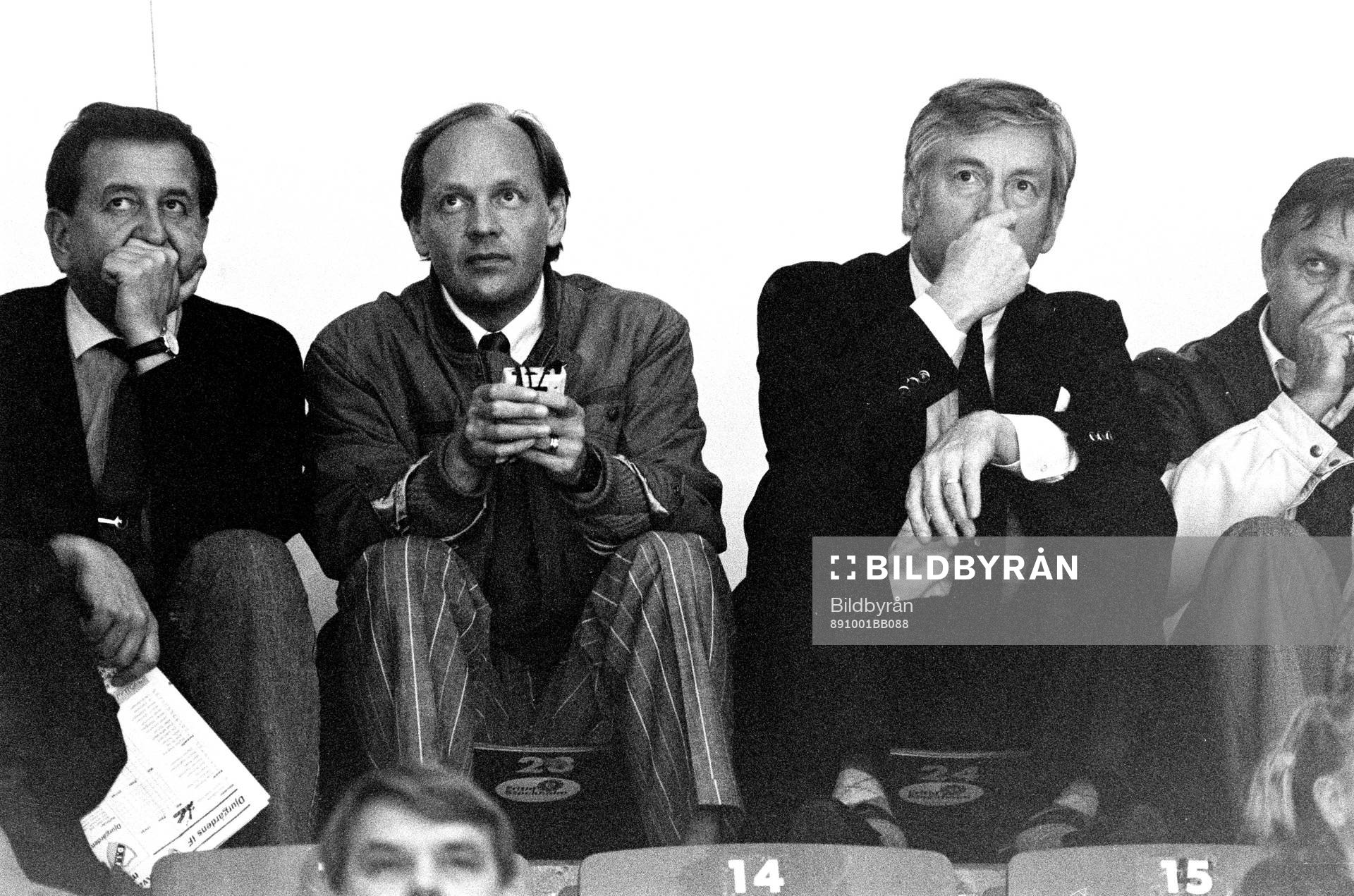 Tommy Sandlin, förbundskapten och Rickard Fagerlund,