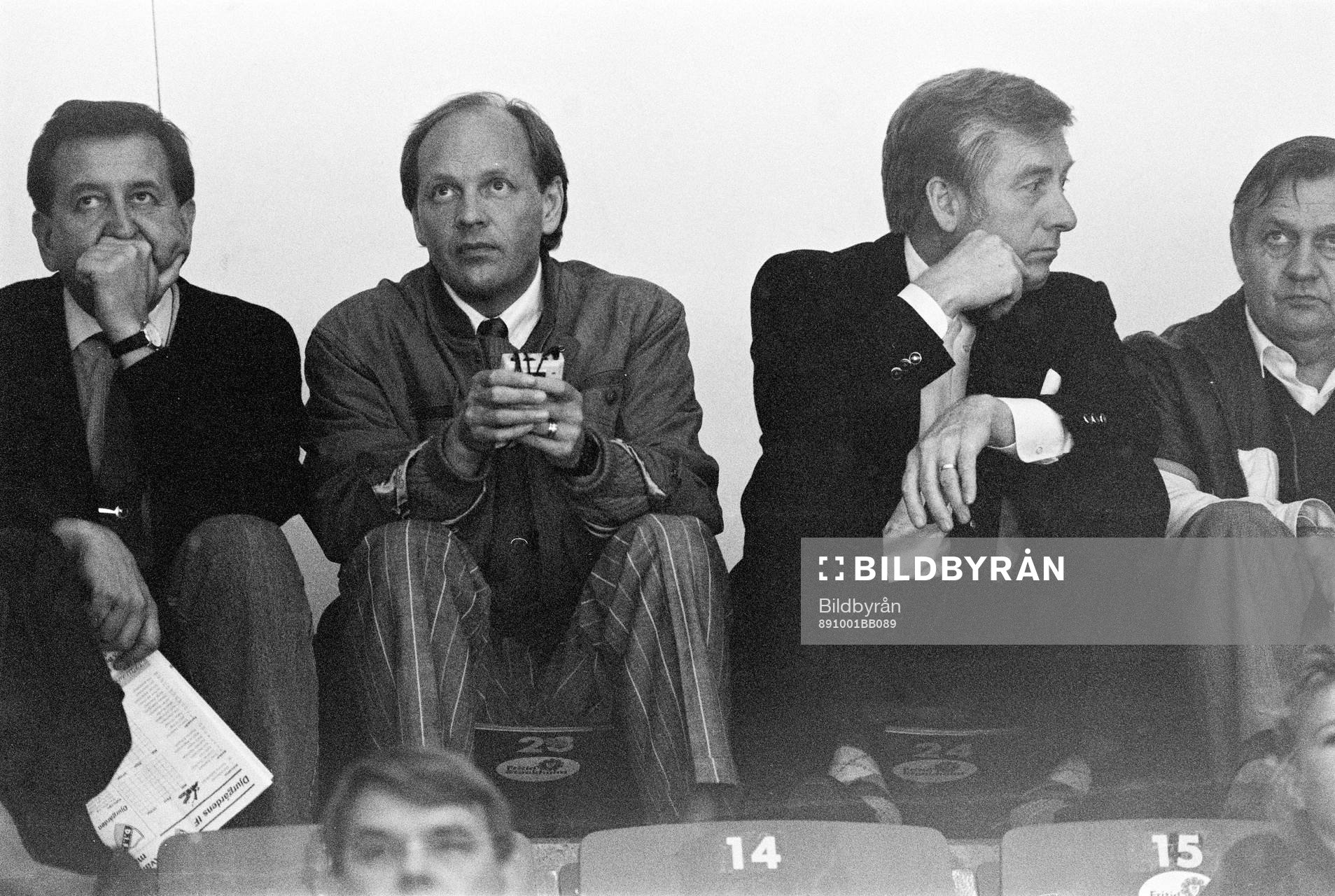 Tommy Sandlin, förbundskapten och Rickard Fagerlund,