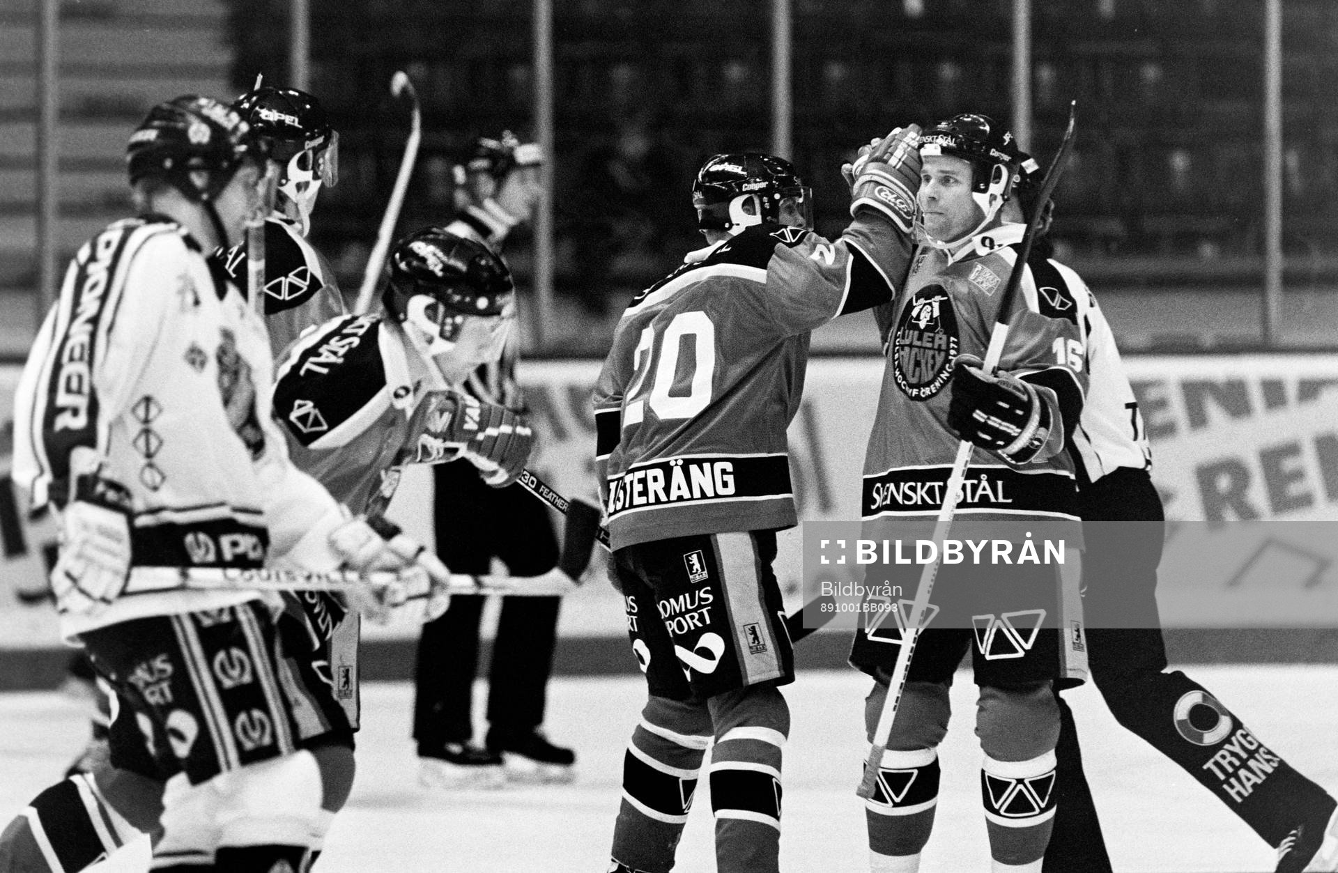 Per Ljusteräng och Jens Hellgren, Luleå jublar