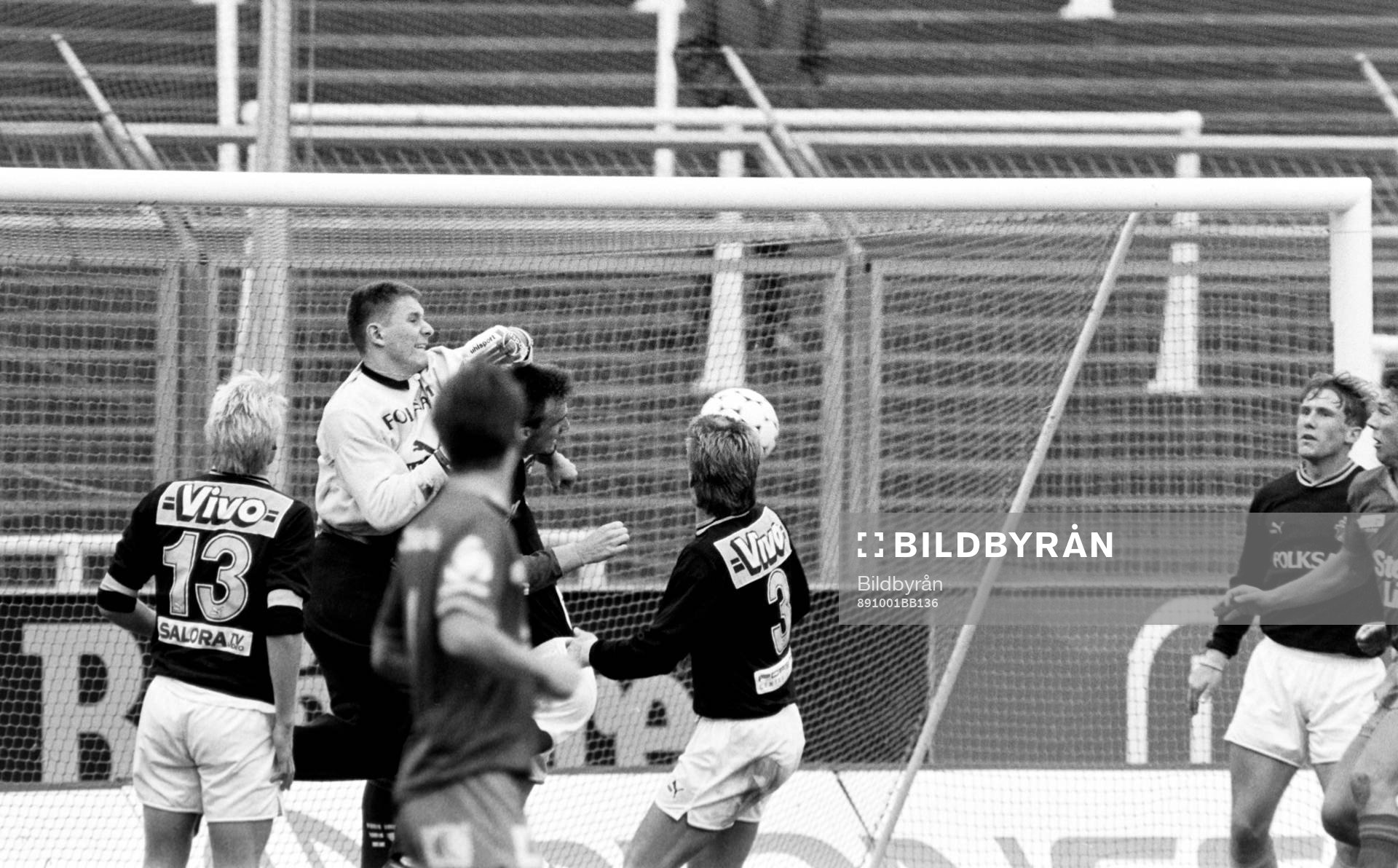 Per Wikman, målvakt i AIK