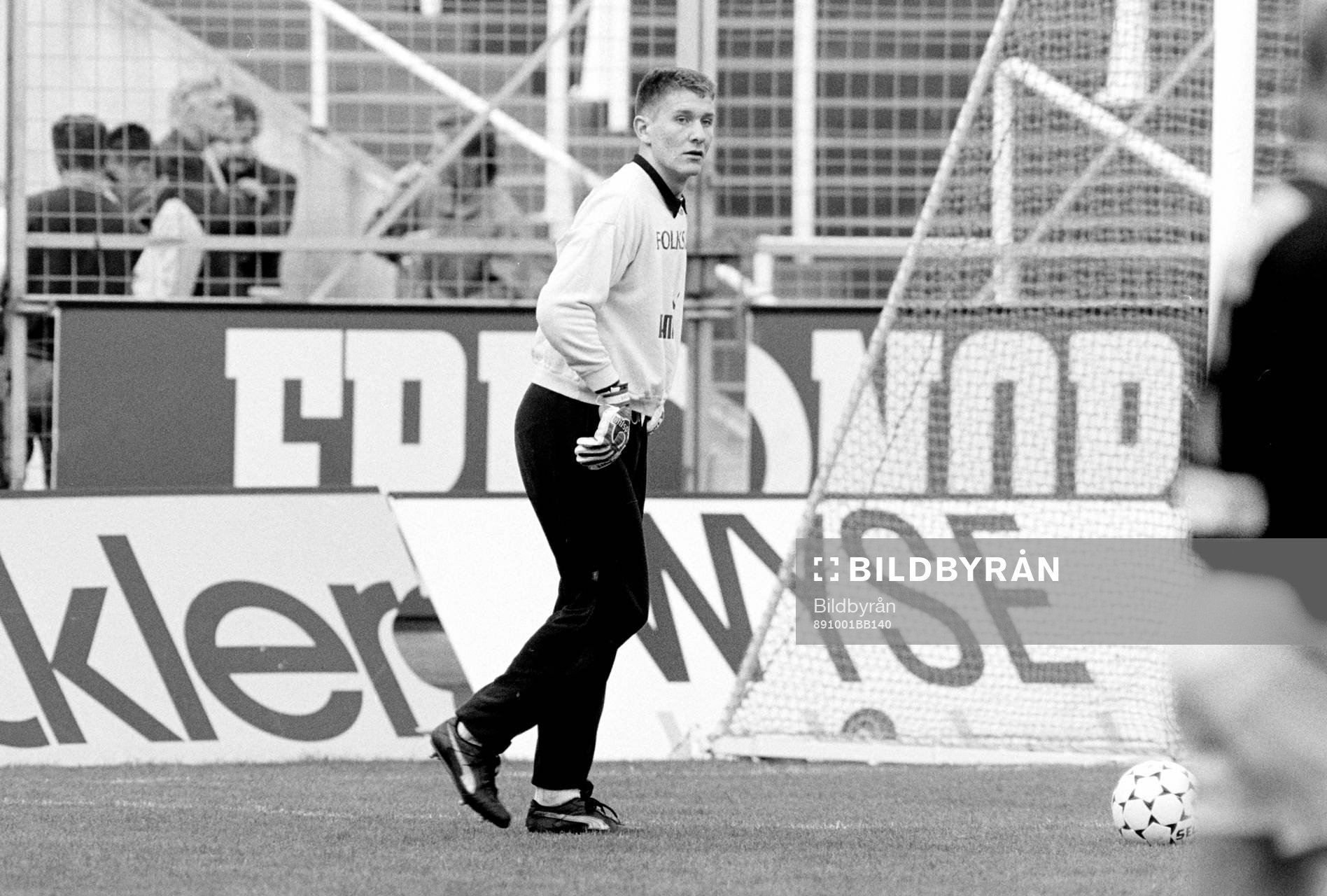 Per Wikman, målvakt i AIK