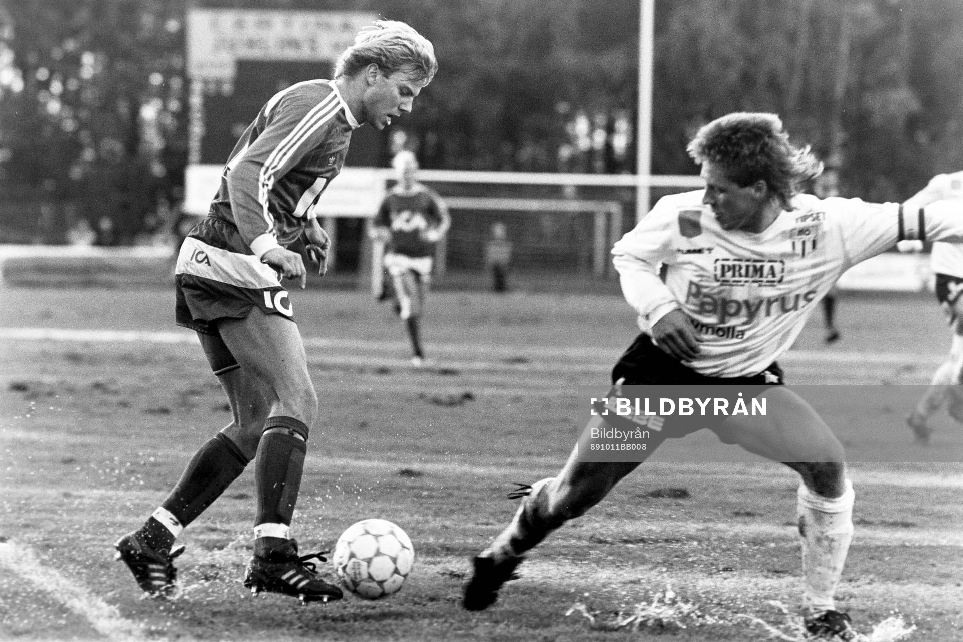 Fotboll, Div 1 Södra, Bromölla - Öster, 0-2: Hans Eklund, Öster.