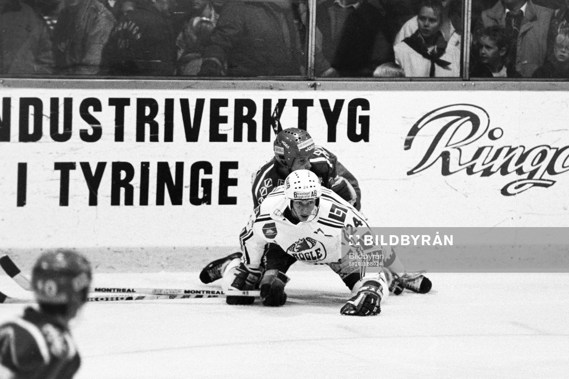 Anders Johansson, Rögle med en tyringespelare på ryggen