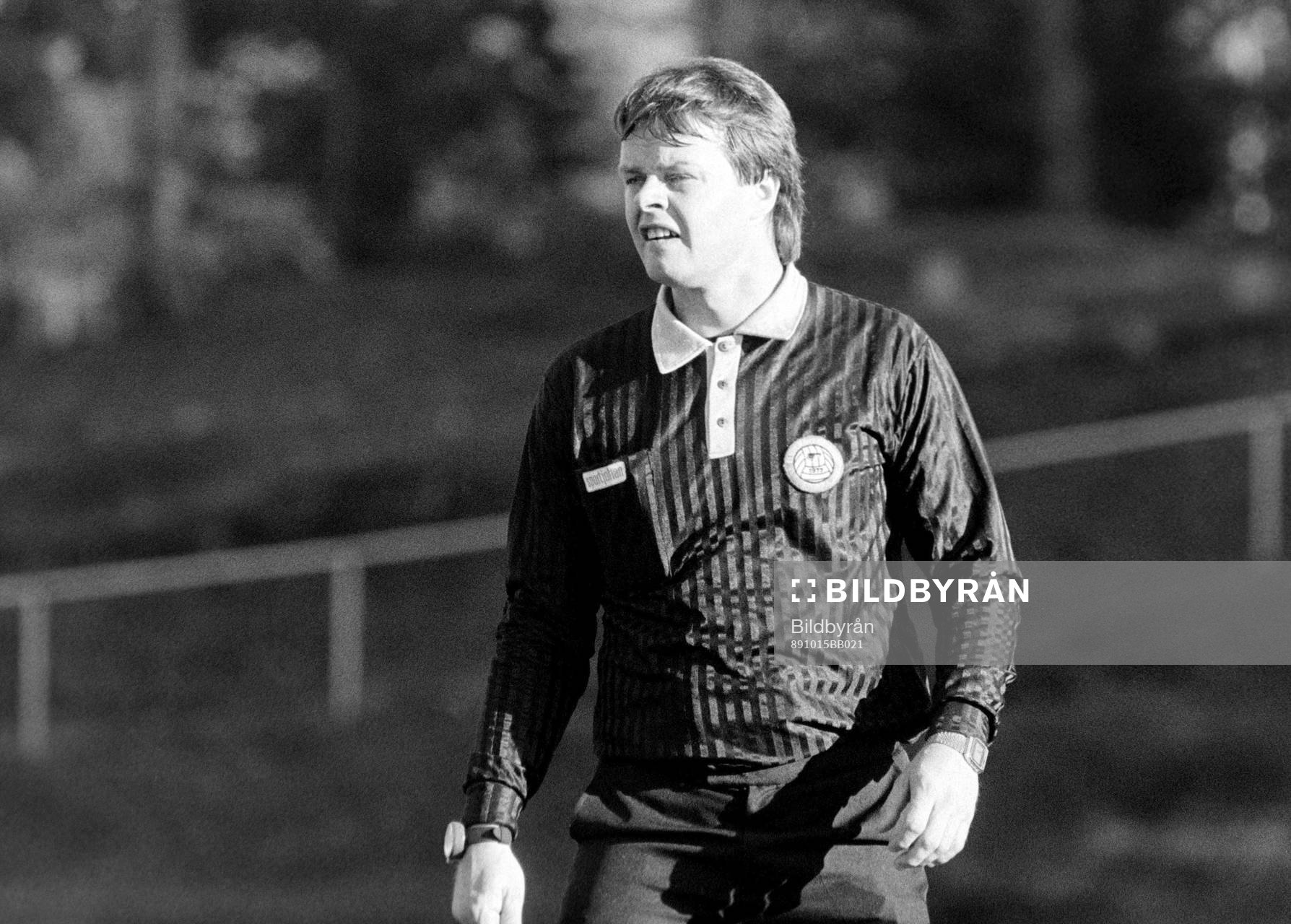 Sten Johanzon, Finspång domare i matchen