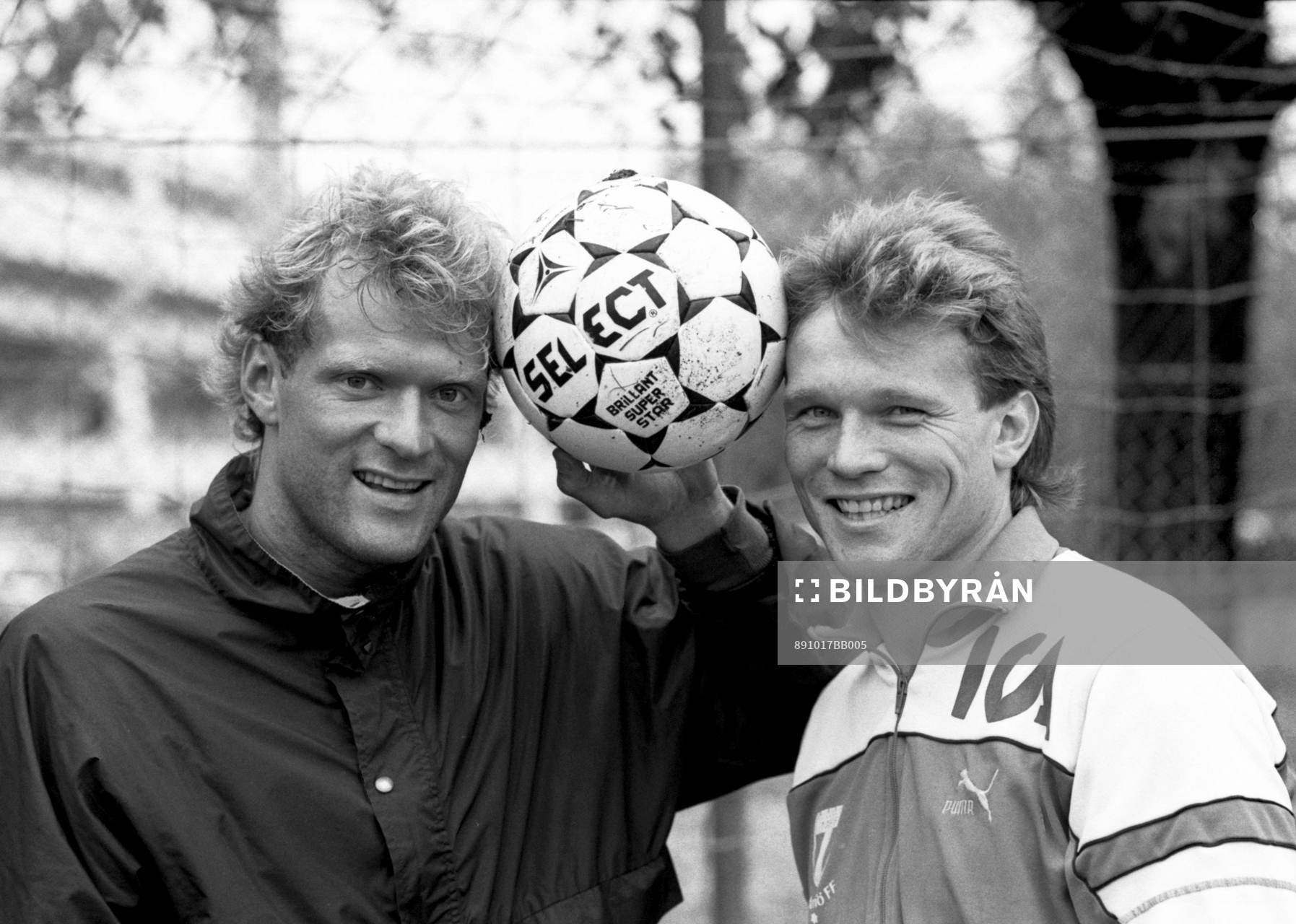 Håkan Lindman och Leif Engqvist, Malmö FF