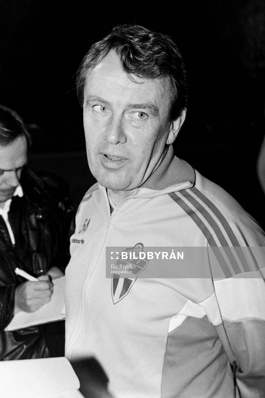 Nils Andersson, förbundskapten i Sverige