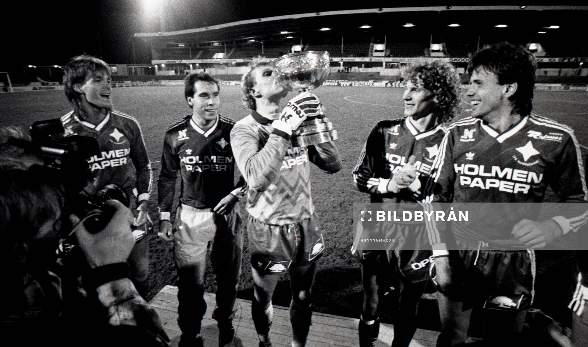 Roger Lönn, , Mats Almgren, Lars Eriksson, målvakt med